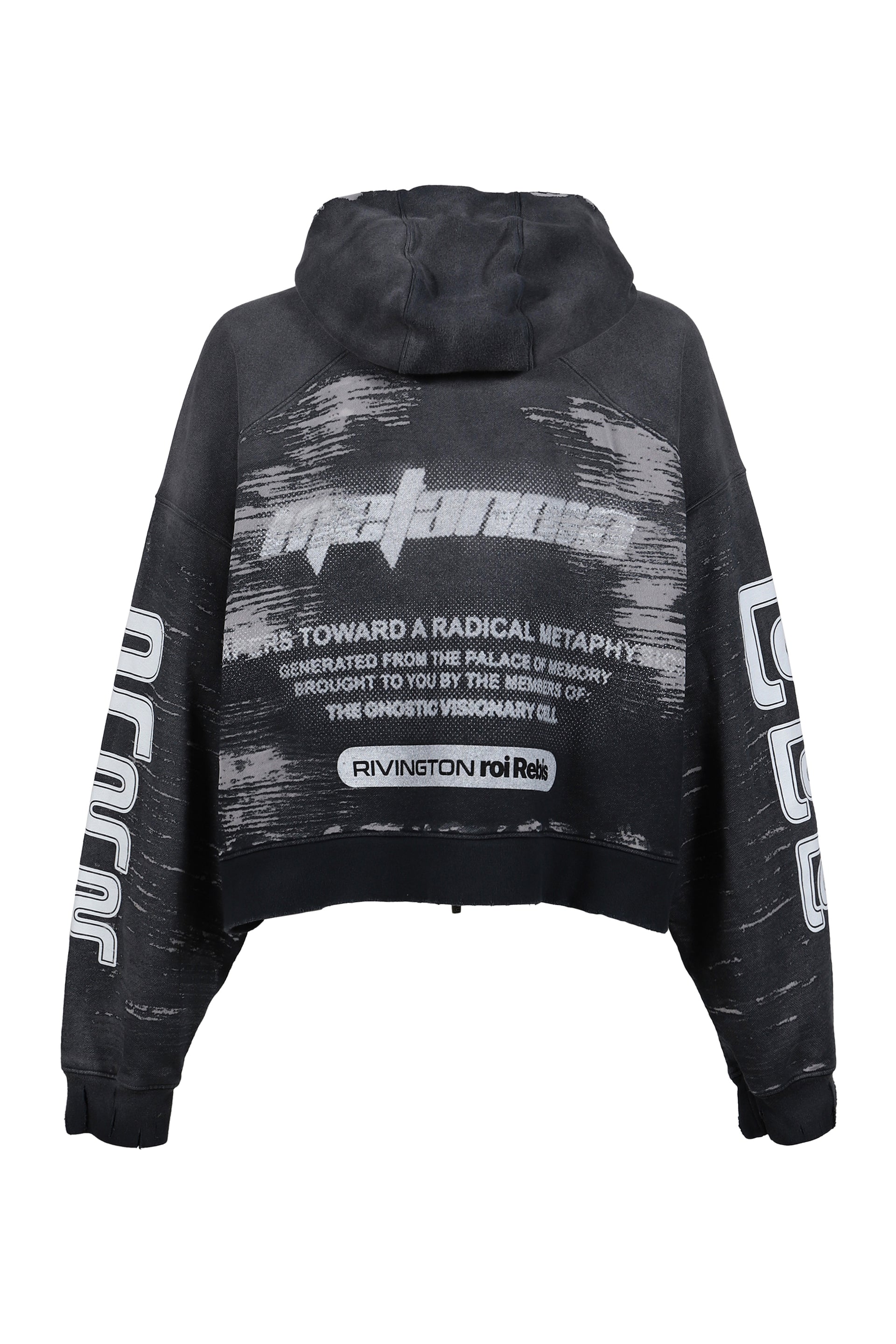 RADICAL ALMA CVA ZIP HOODIE / BLK