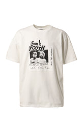 SONIC YOUTH DUNCETERIA TEE / WHT