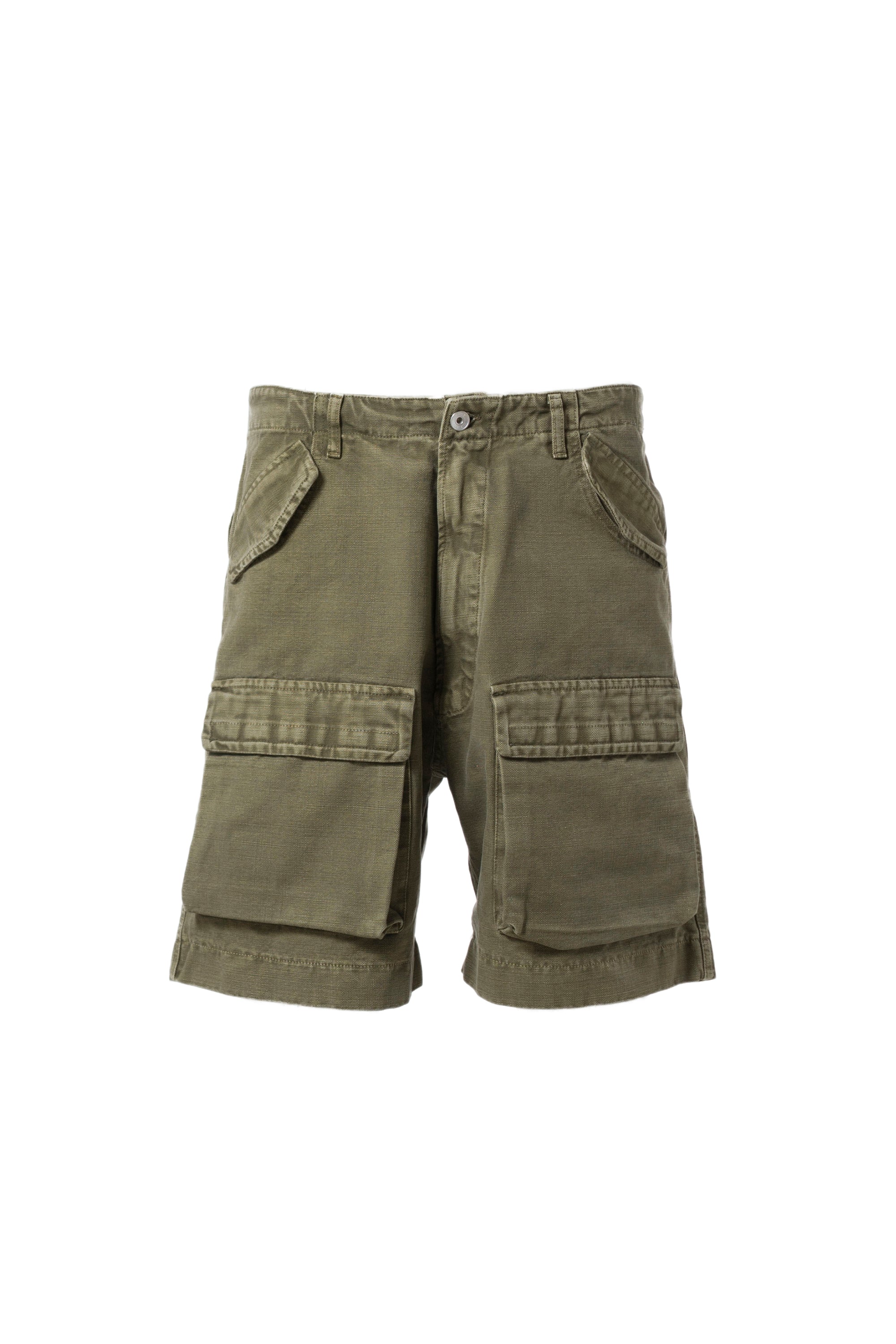 1989 SS23 TRAINING CARGO SHORTS / GRN -NUBIAN