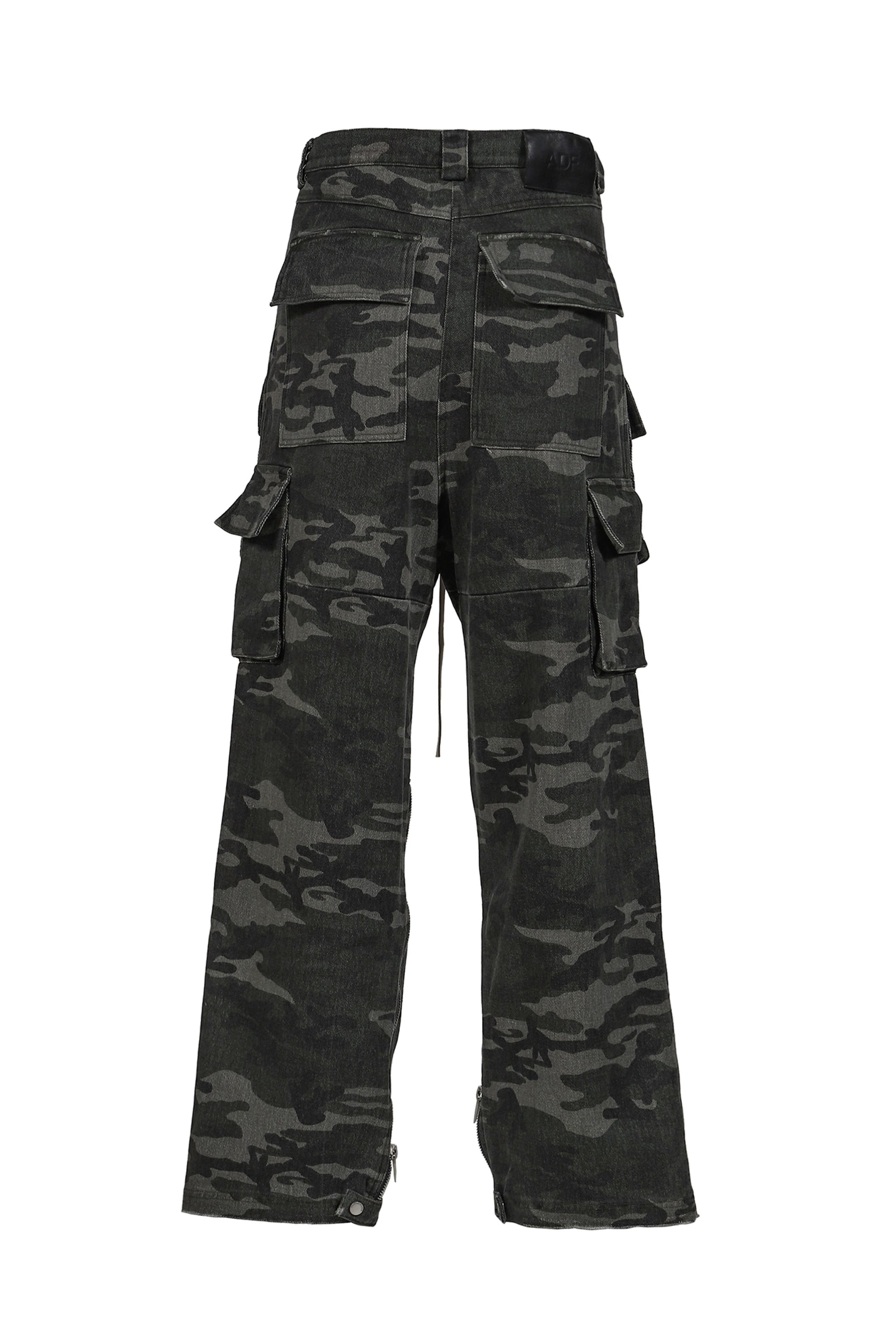 CAMO CARGO PANTS / WOODLAN CAMO