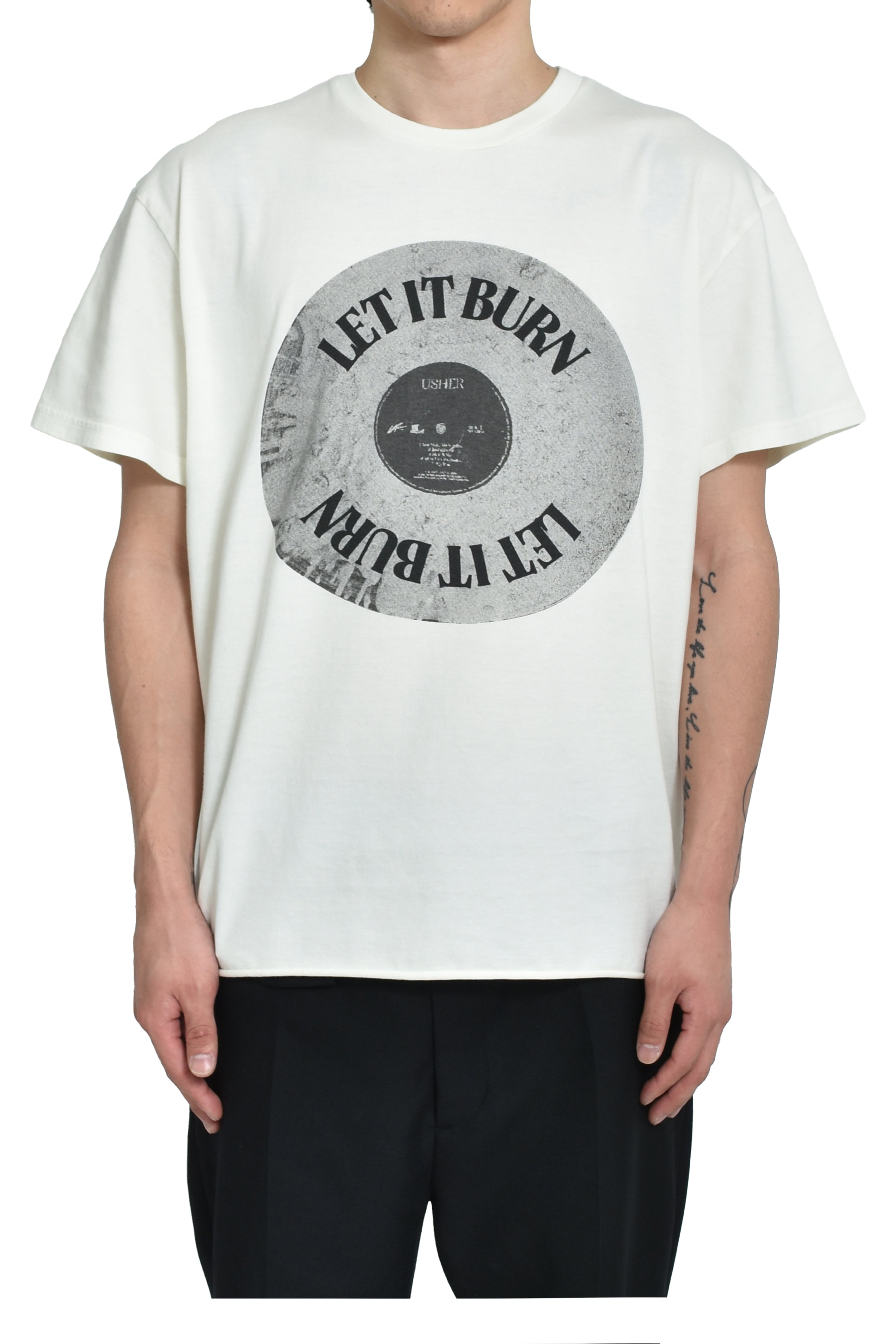 CEDARWOOD シダーウッド SS25 BURN SHORT SLEEVE / OFF WHT - NUBIAN