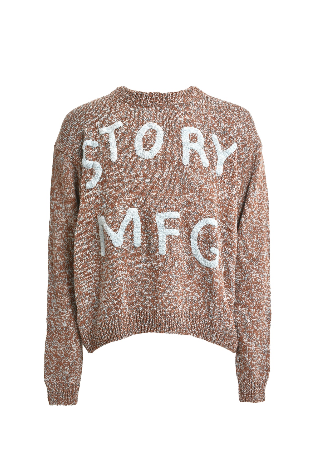 STORY mfg. SPINNING JUMPER / CLASSIC TWISTED BRW