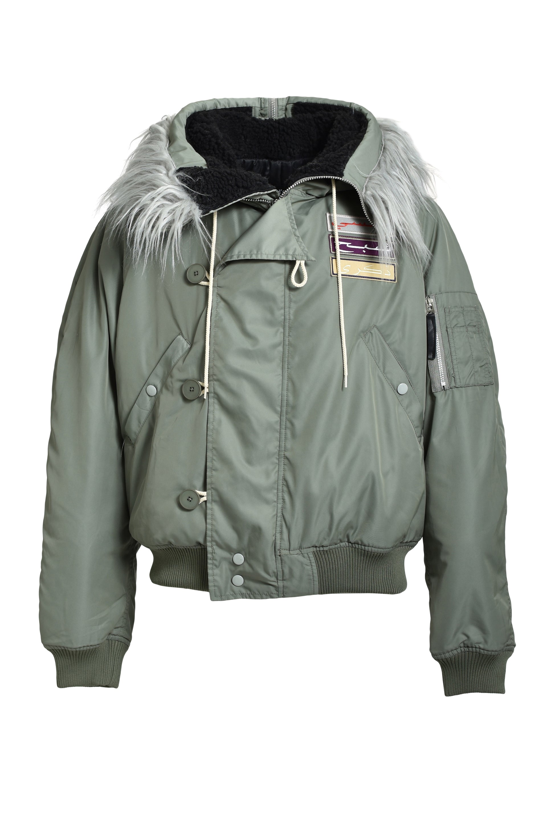 BULLET N(8)-B JACKET / GRY