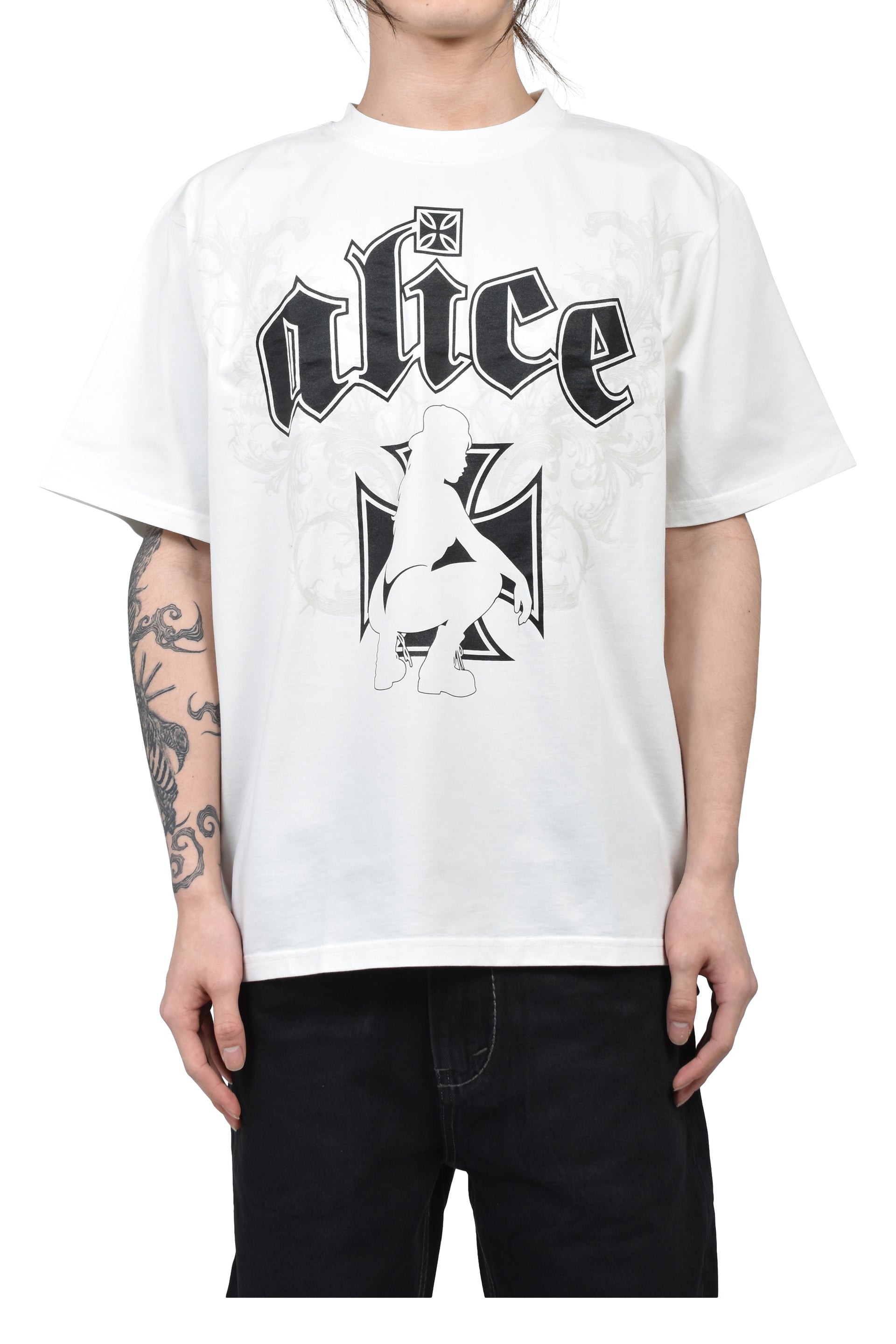 GRAPHIC TEE / WHT