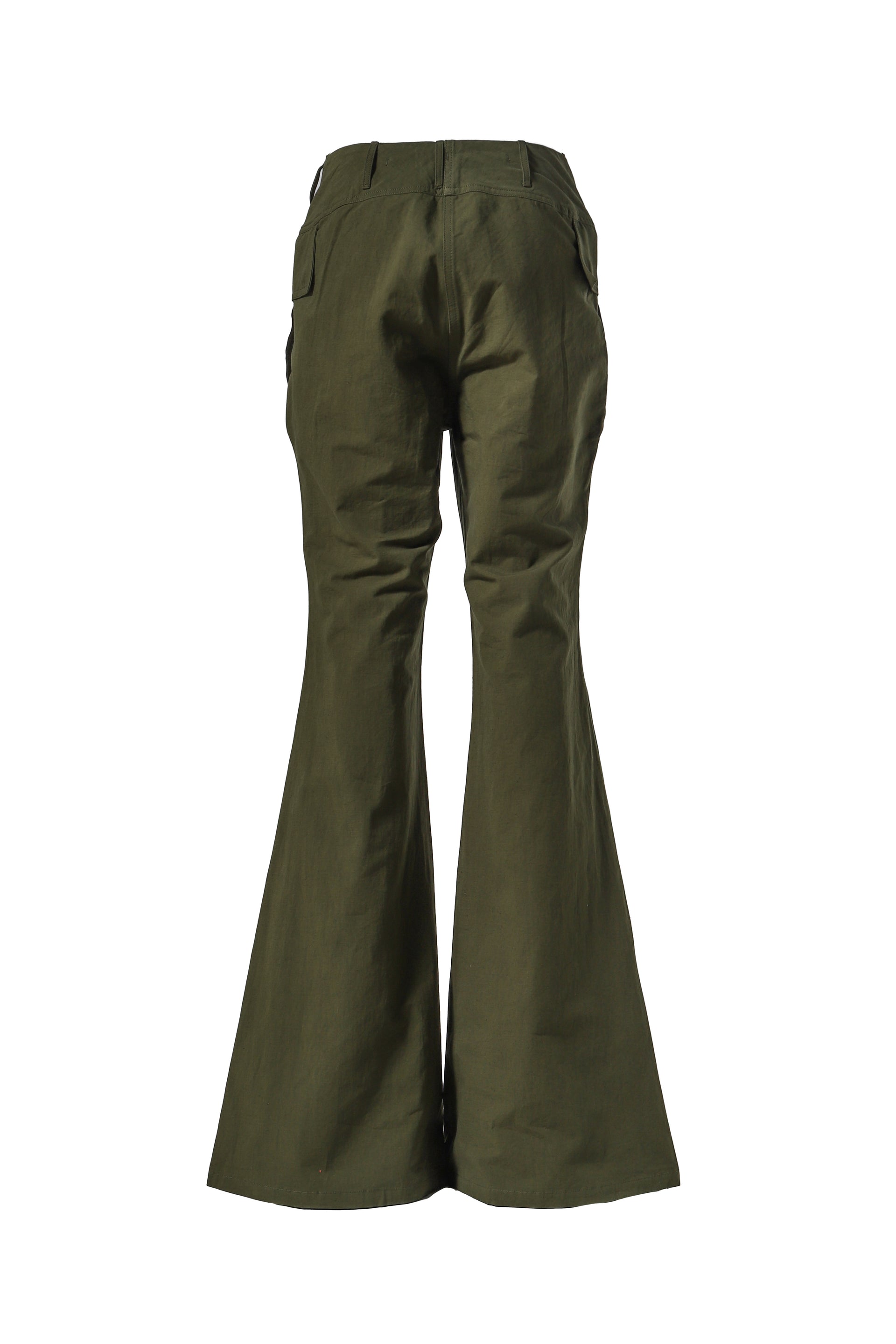 R13 FLARE LEG PANT / OLIVE