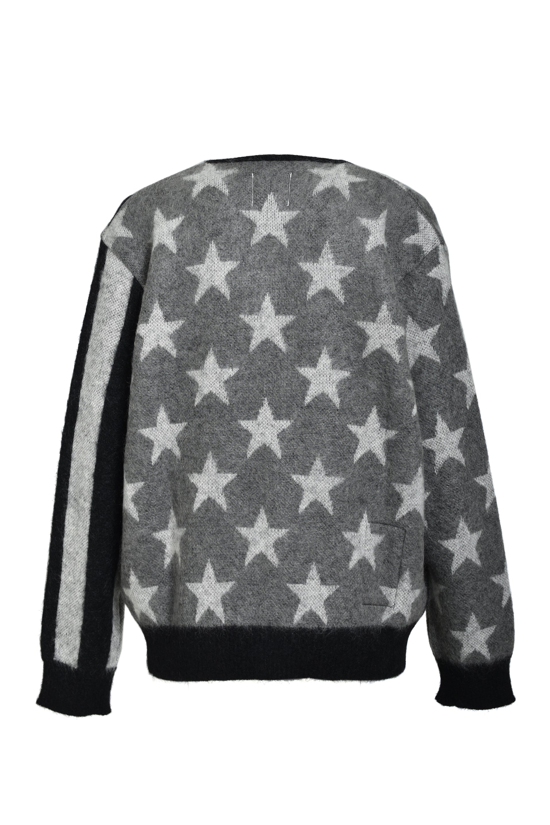 AMERICAN FLAG MOHAIR CARDIGAN / MONO
