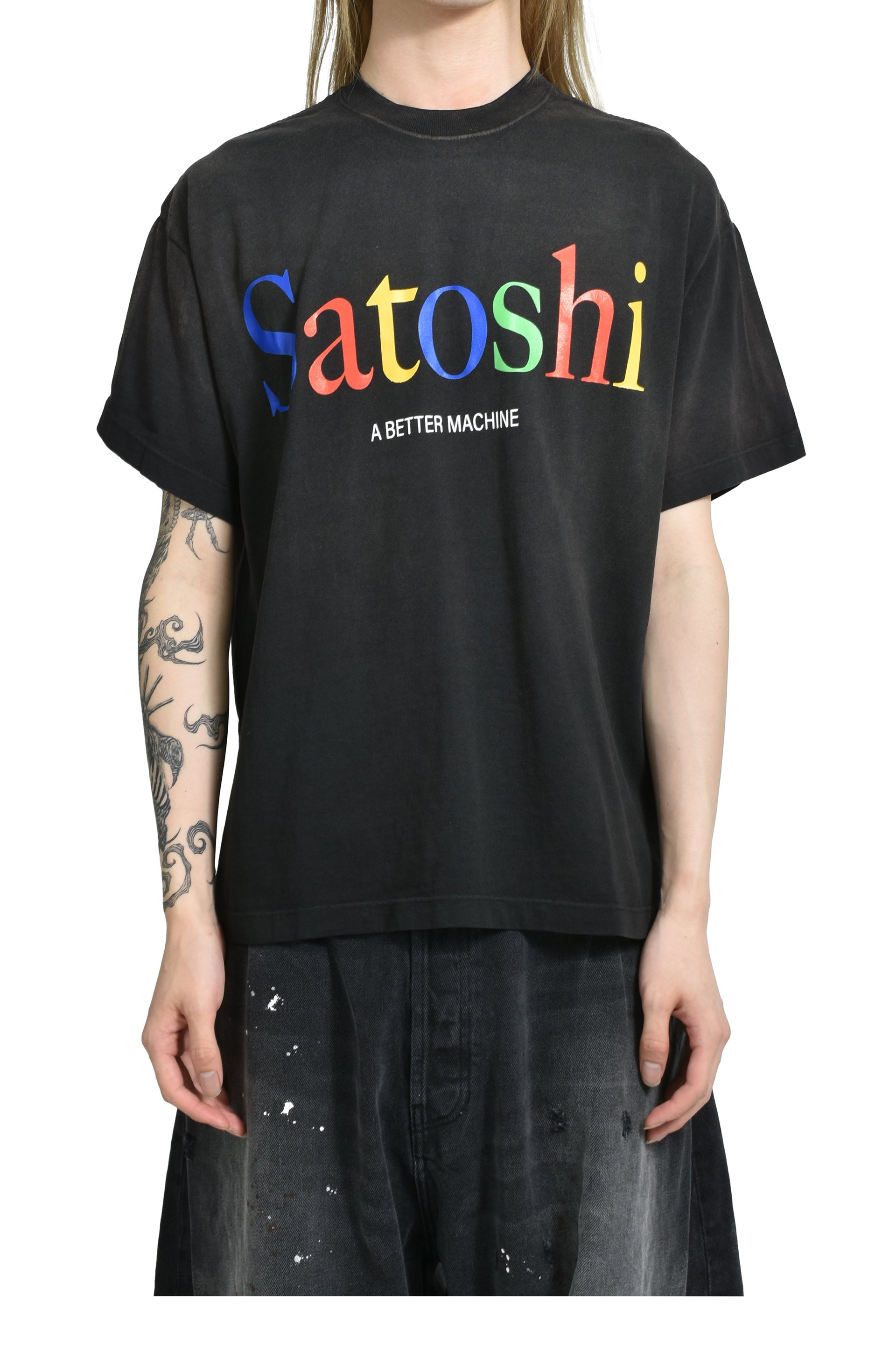 SEARCH ENGINE TEE / BLK