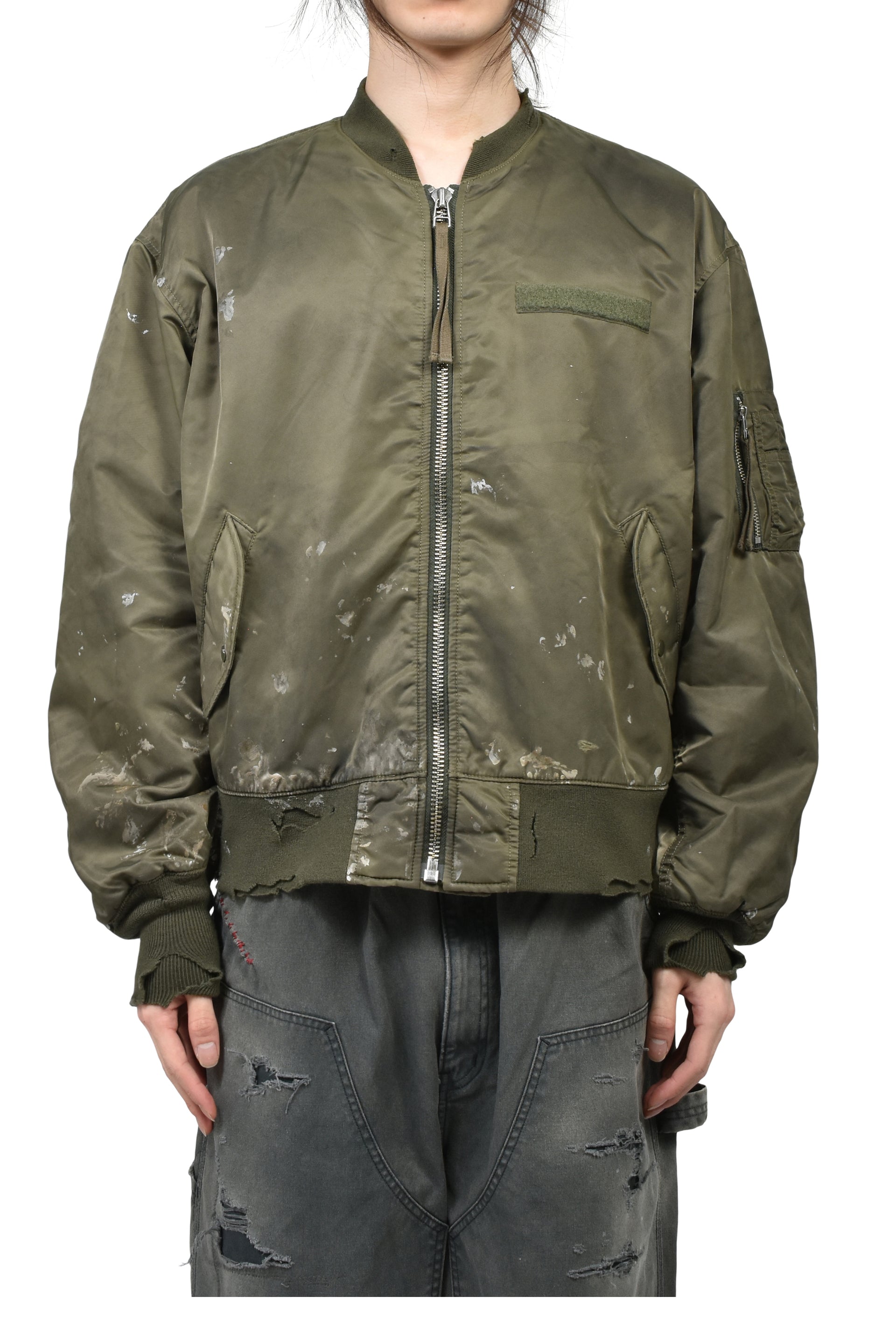 DIRTY NYLON MA-1 / KHA