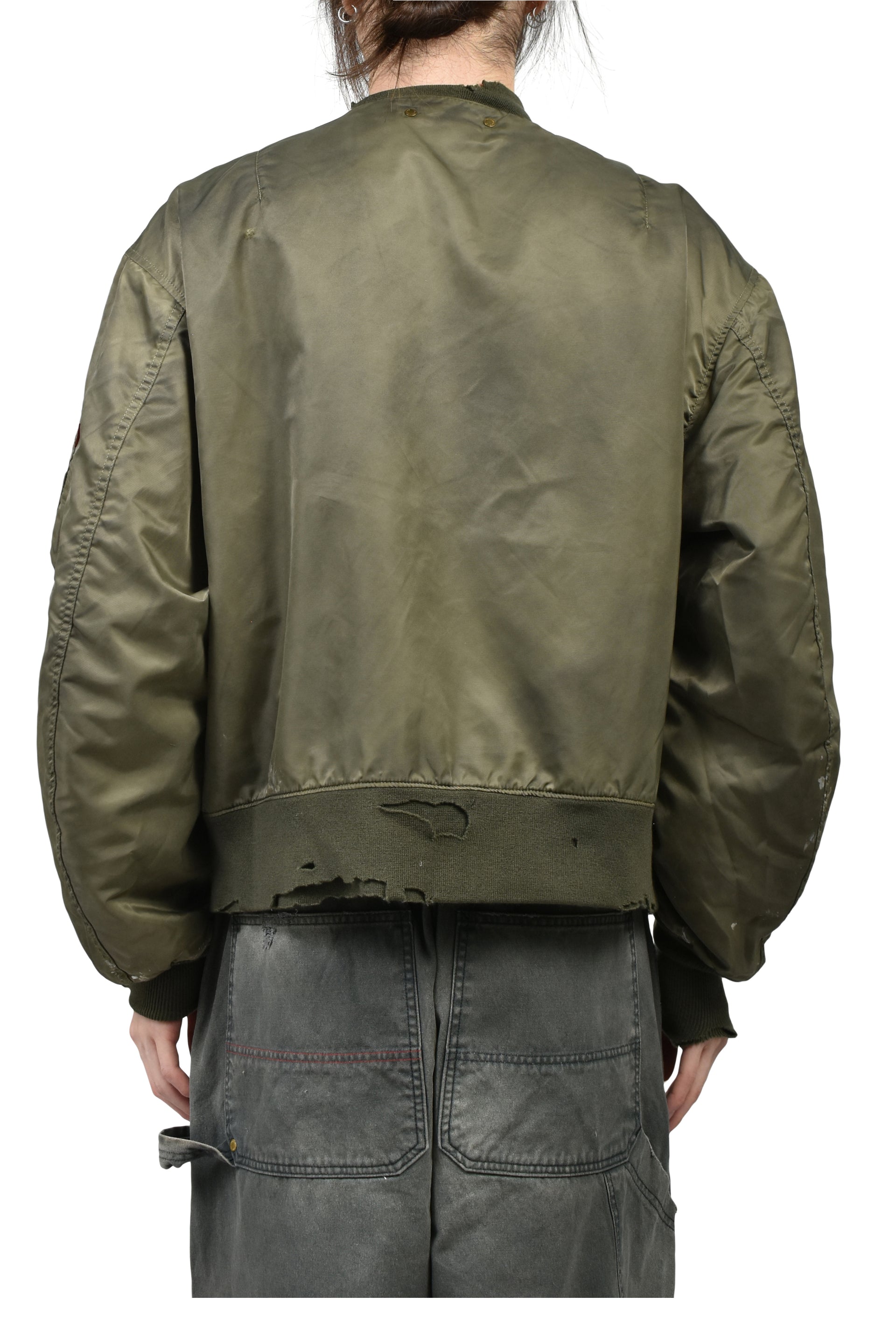 DIRTY NYLON MA-1 / KHA