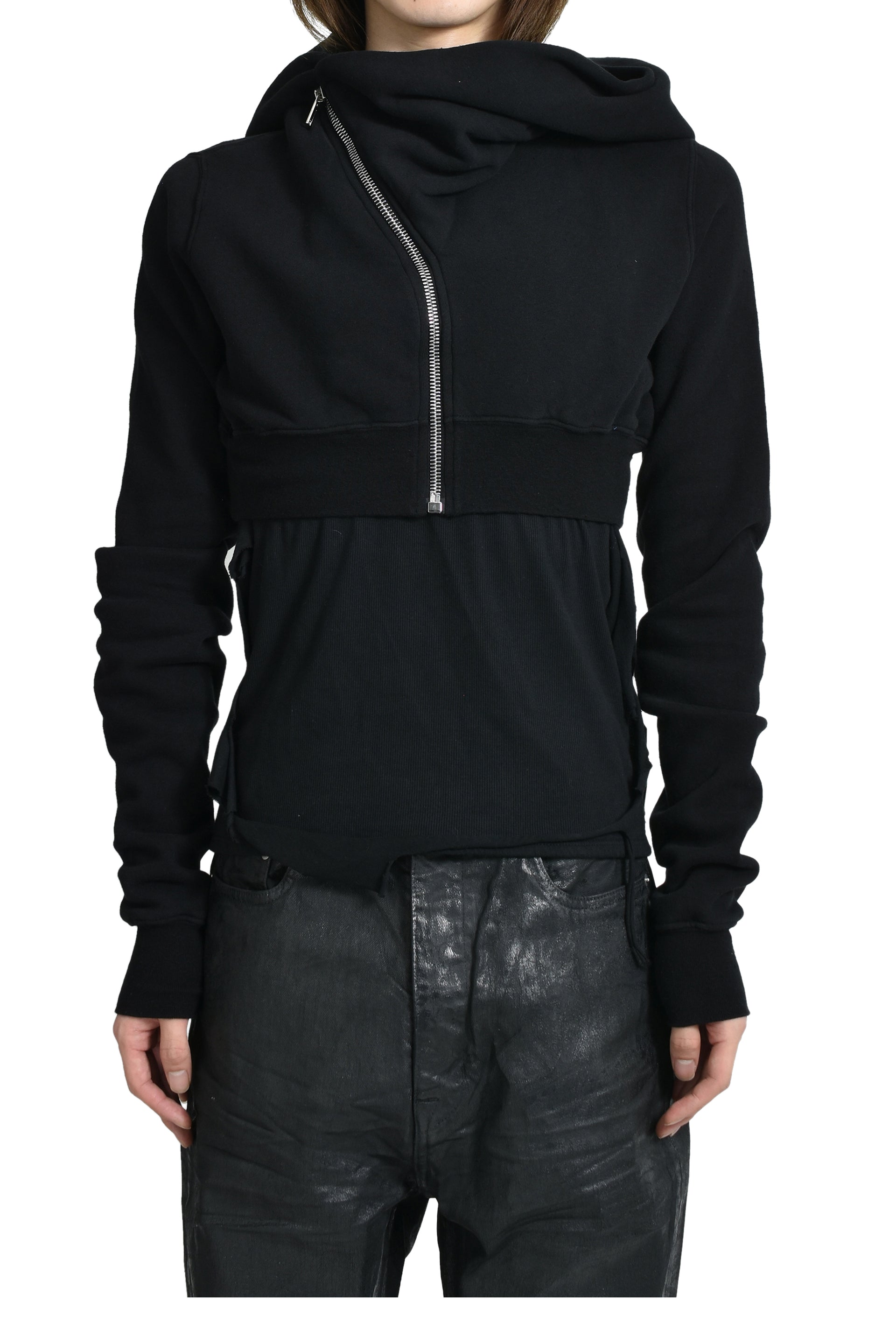MICRO MOUNTAIN HOODIE / BLK