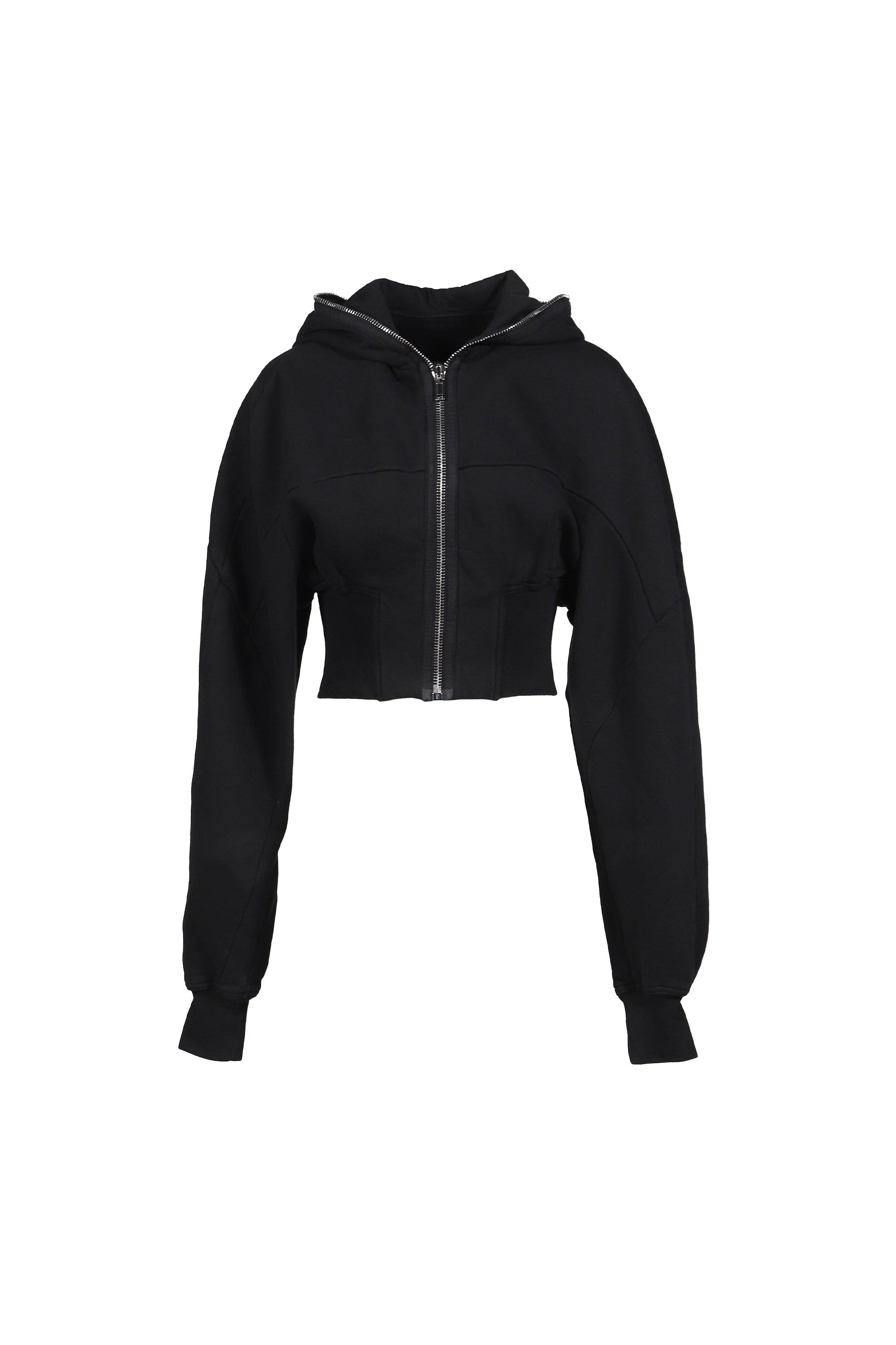 COLLAGE GIMP HOODIE / BLK