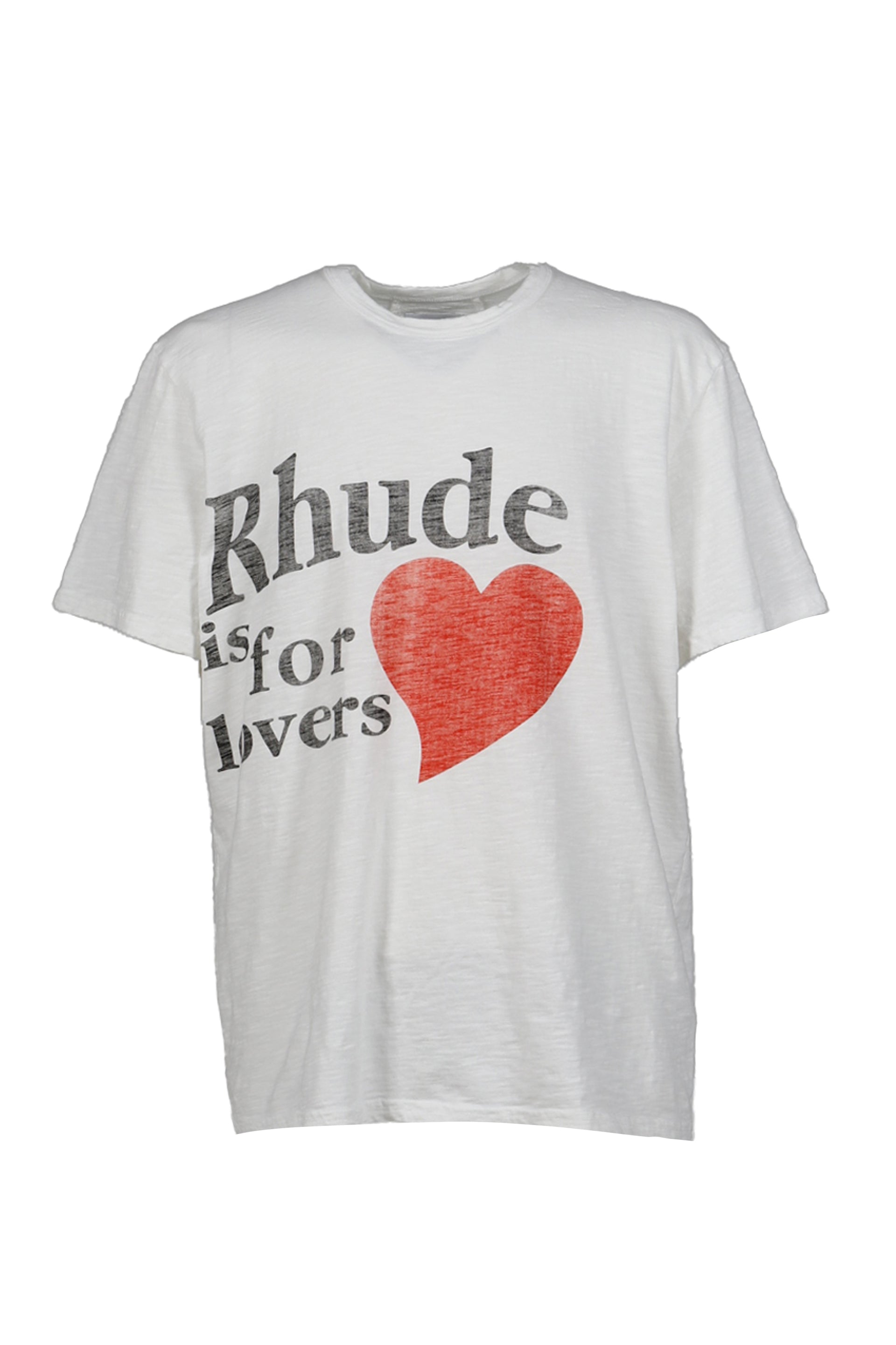 Rhude RHUDE LOVERS SLUB TEE / WHT