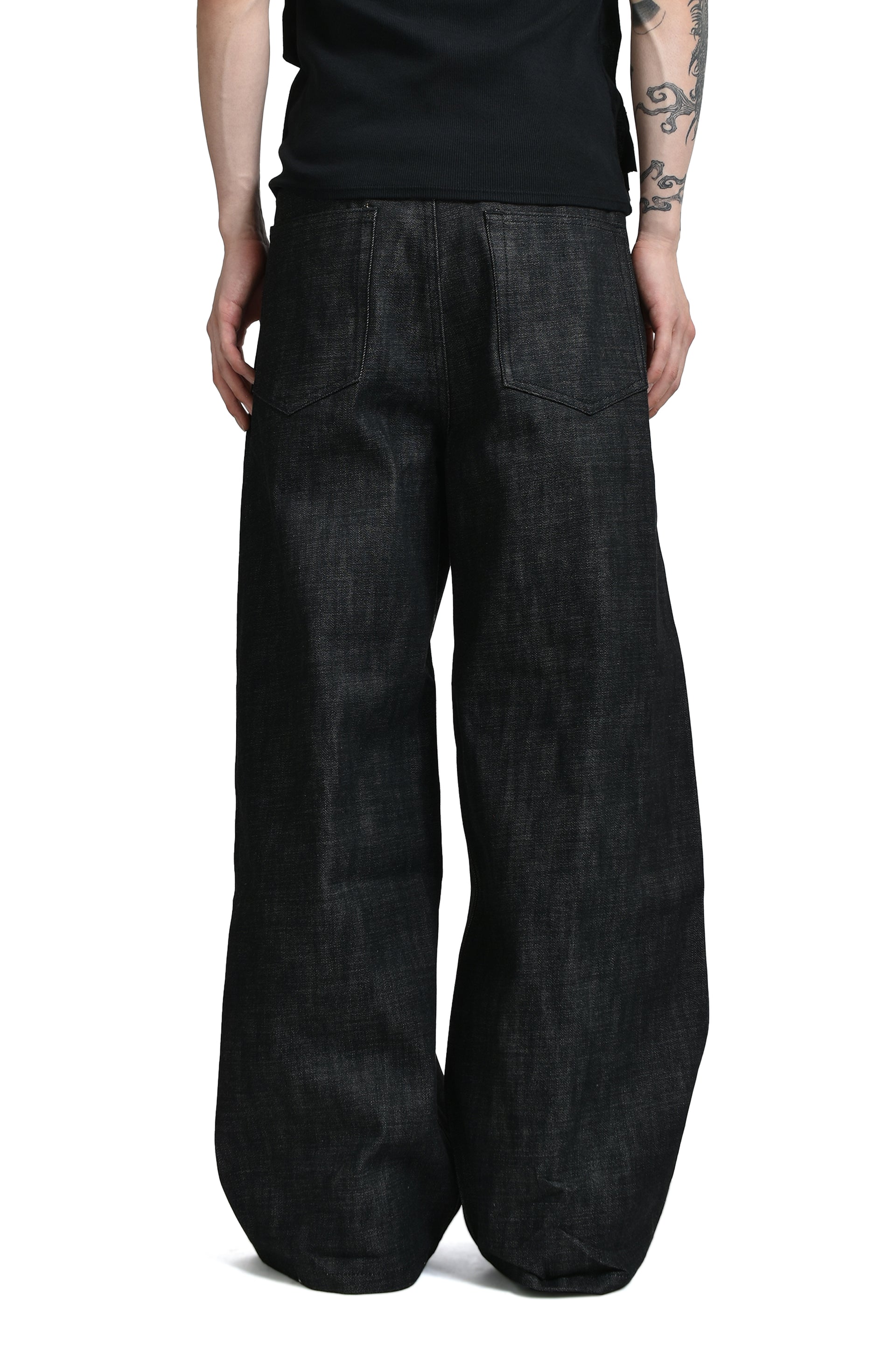 RAW DENIM JAPANESE LOOSE FIT / BLK