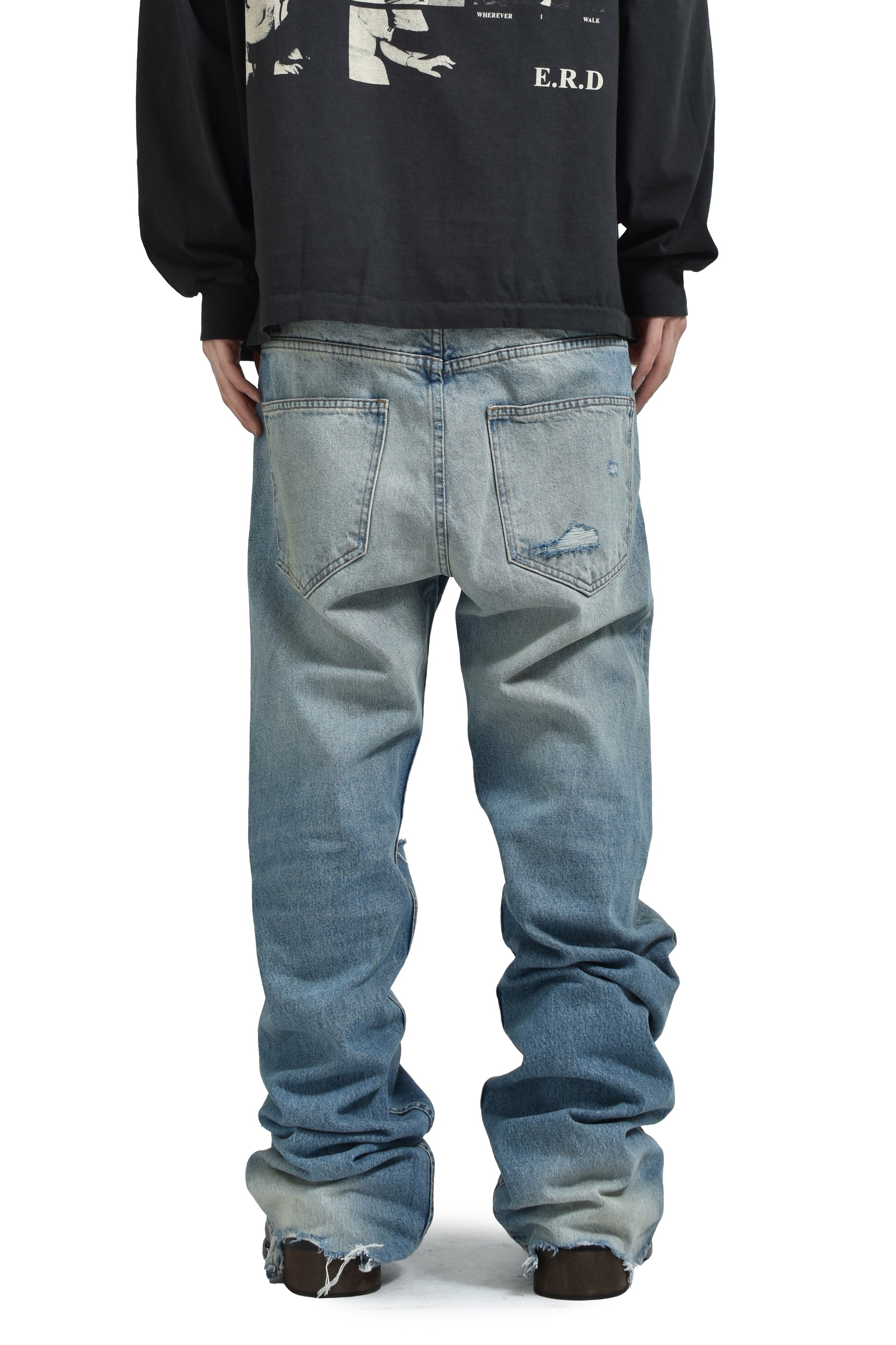 WIDER FLARE LEG JEANS / L.BLU WASH