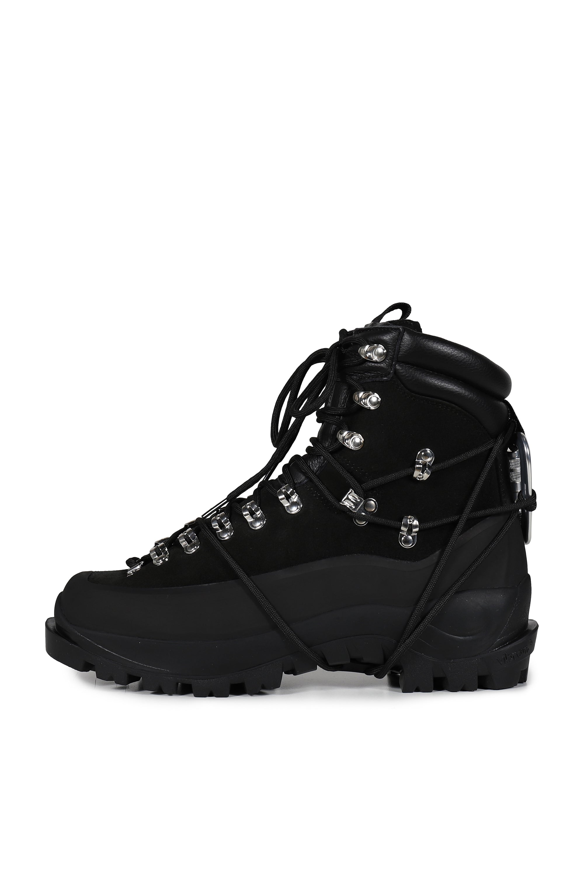 HELIOT EMIL エリオットエミル SS26 HIKING BOOTS / BLK - NUBIAN ヌビアン