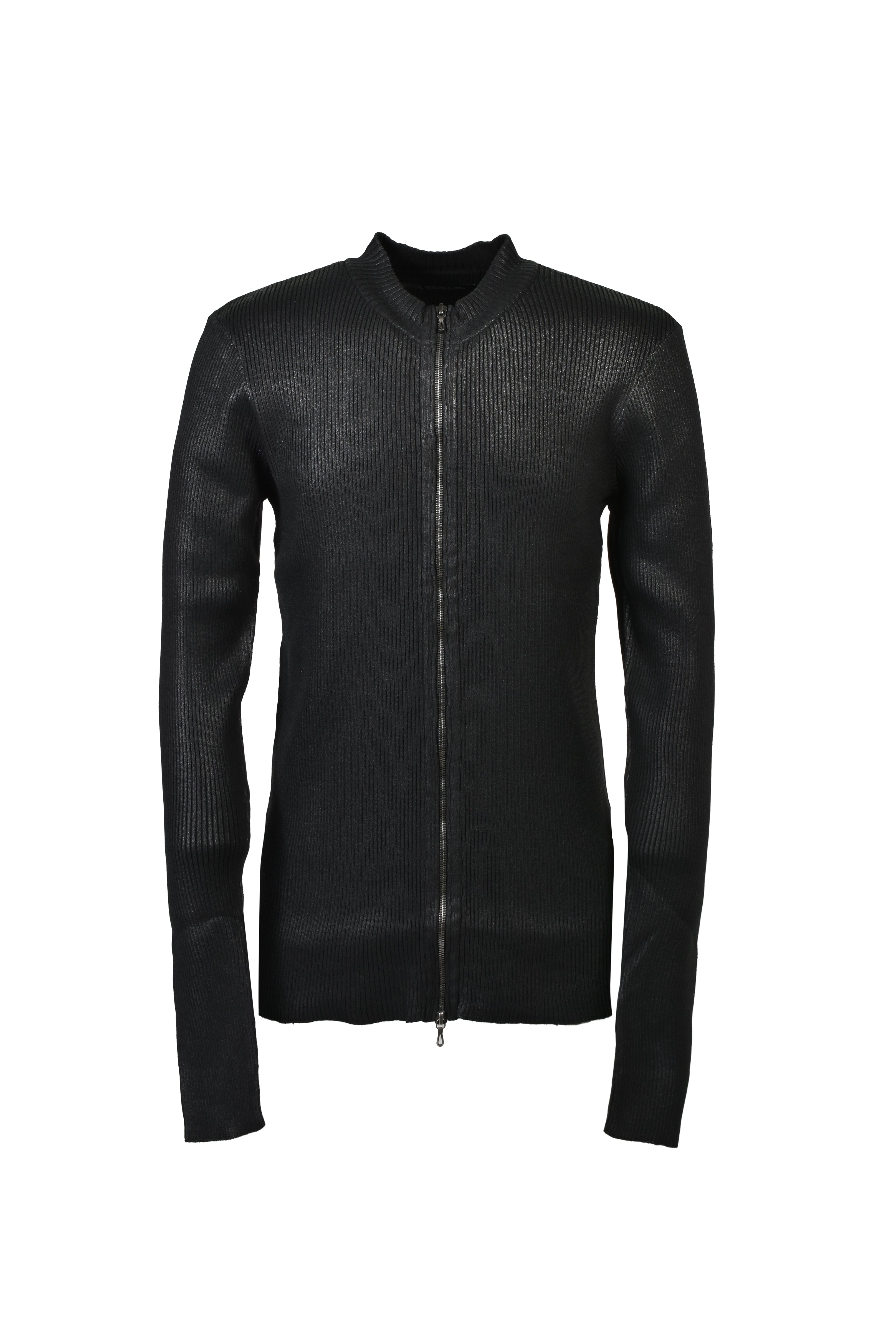 ユリウス/JULIUS JULIUS ユリウス FW26 WAXED COTTON ZIP UP / BLK - NUBIAN ヌビアン