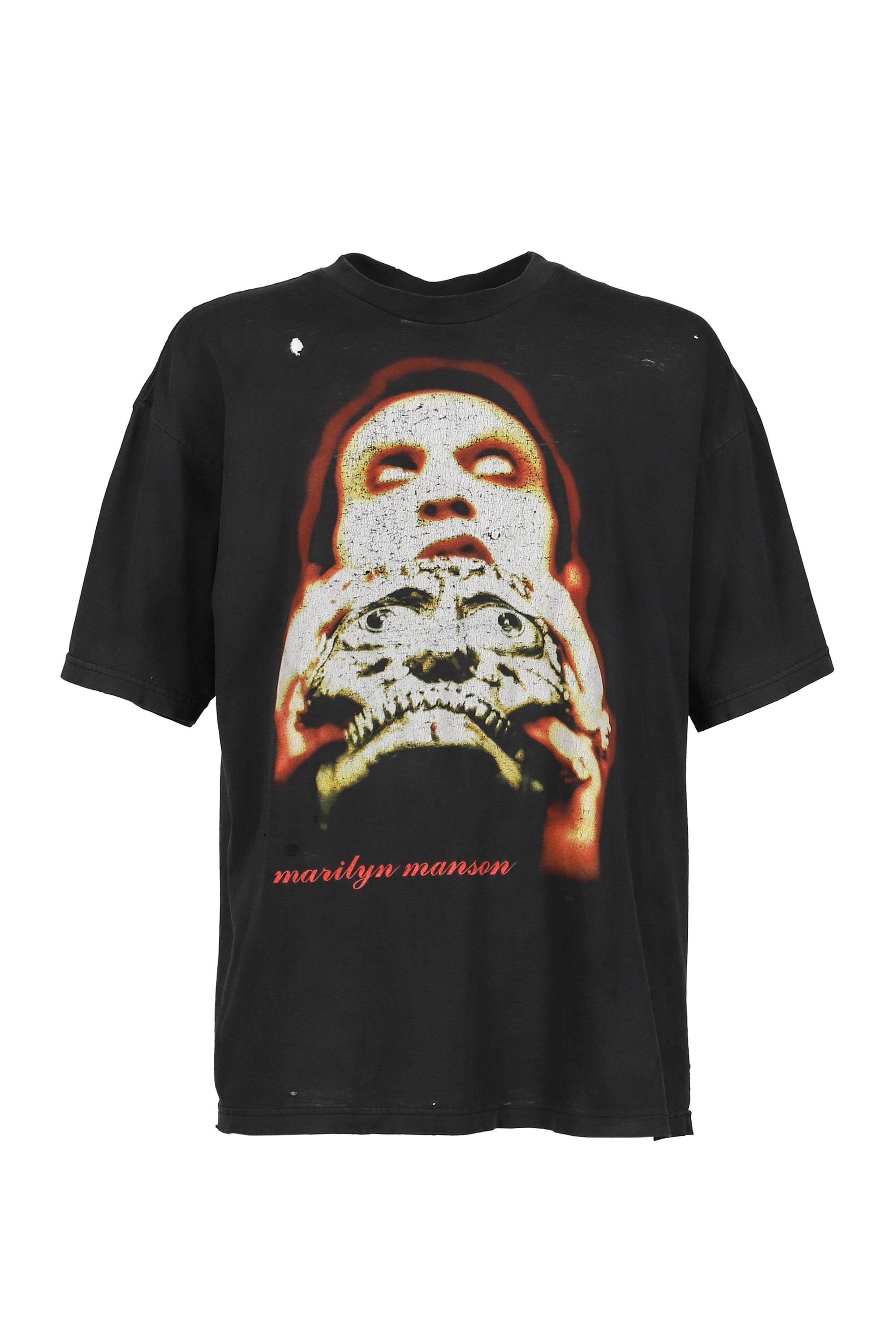 EARTHLING Earthling SS26 MARILYN MANSON VINTAGE TEE / GRY - NUBIAN