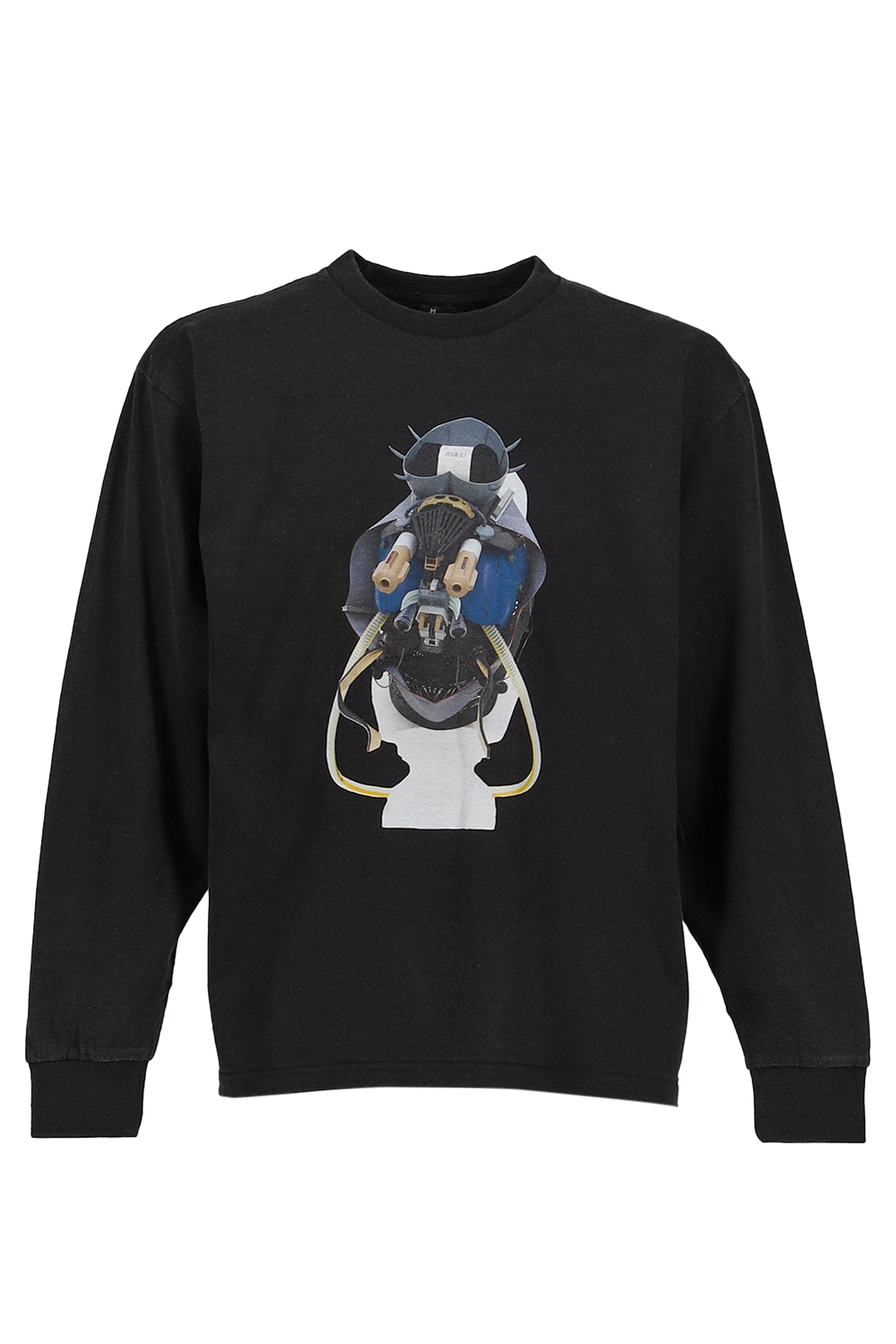 TOBY L/S TEE / BLACK