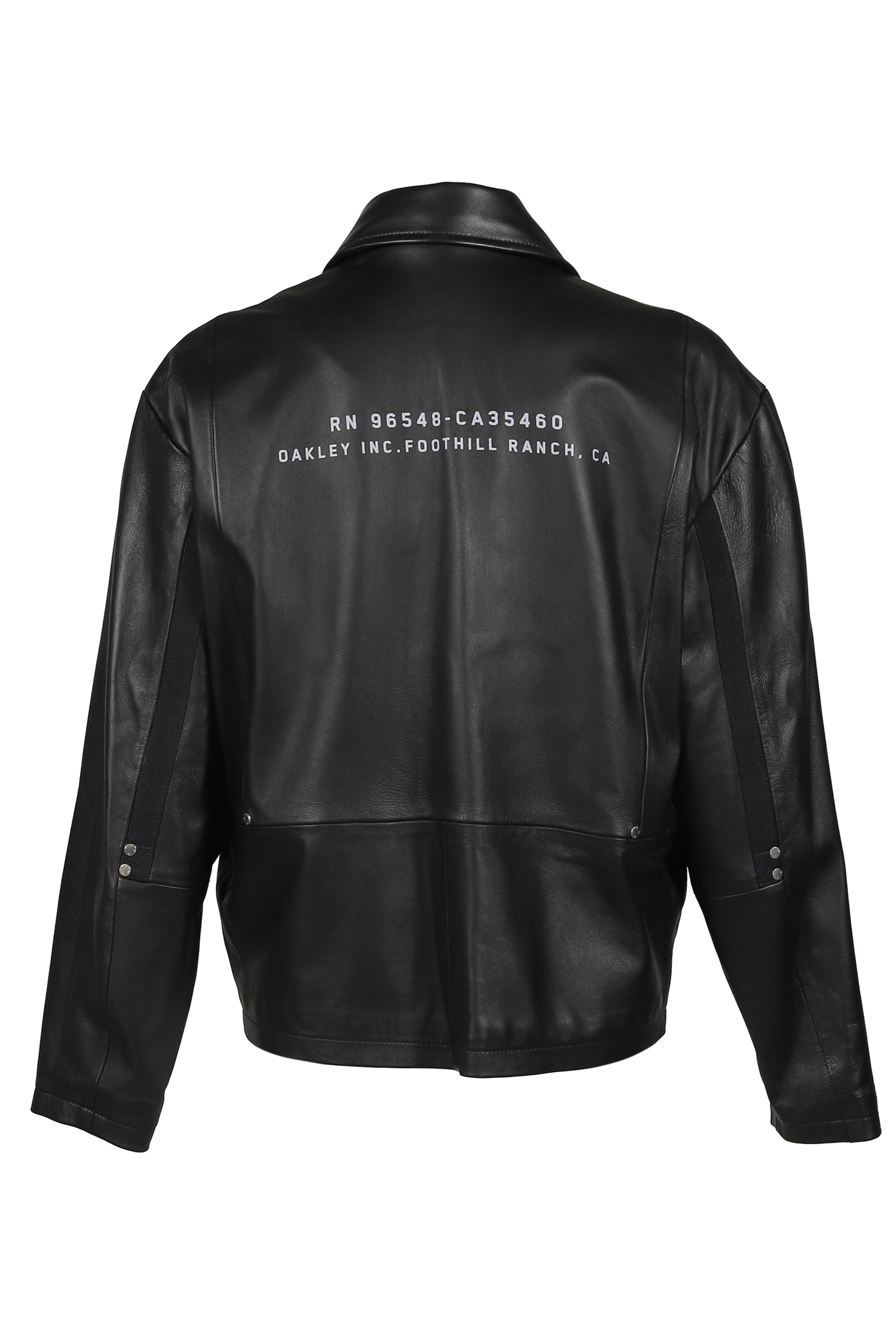 LEATHER JACKET / BLK