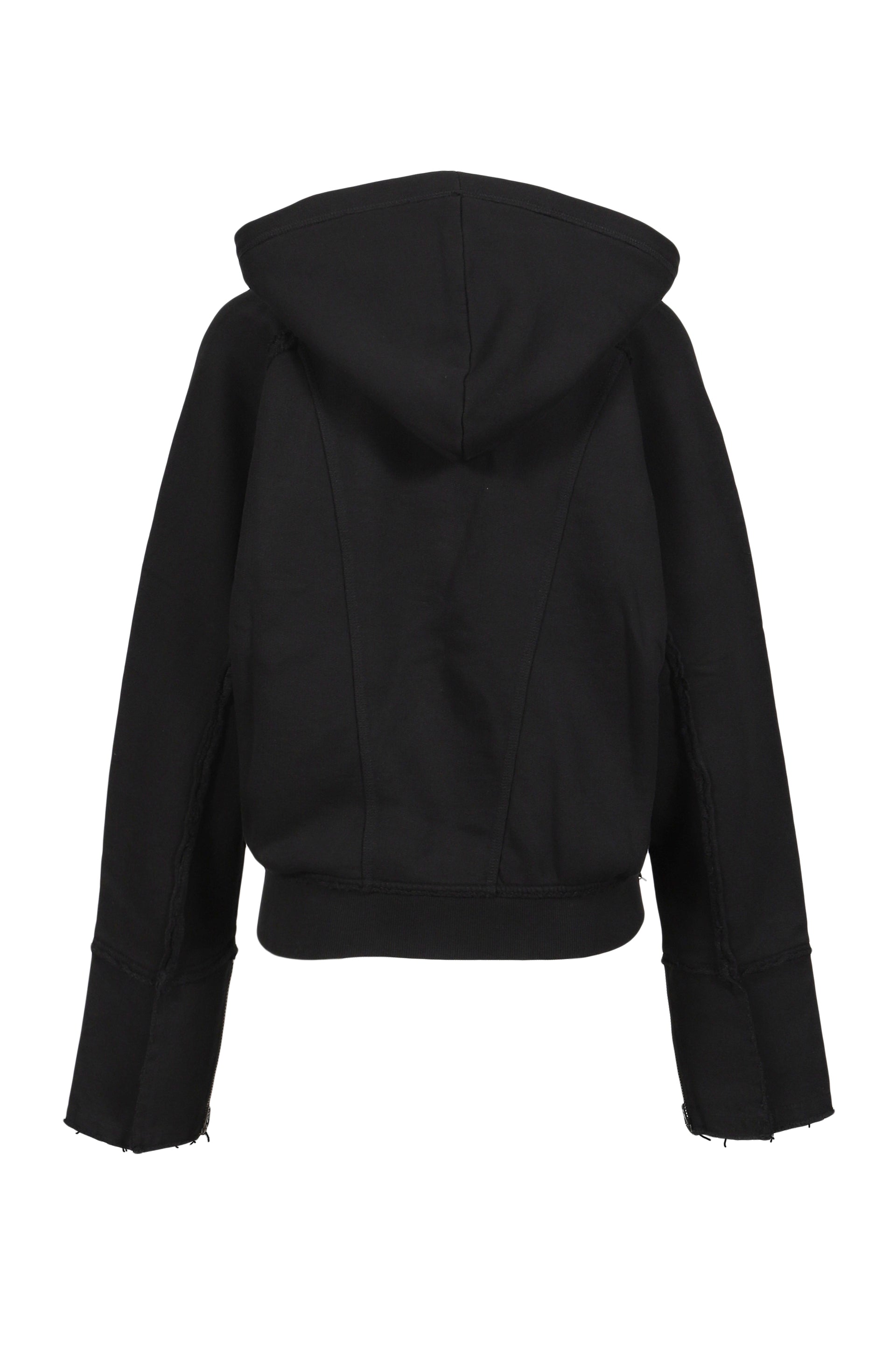 HANK HOODIE ZIP-UP / BLK