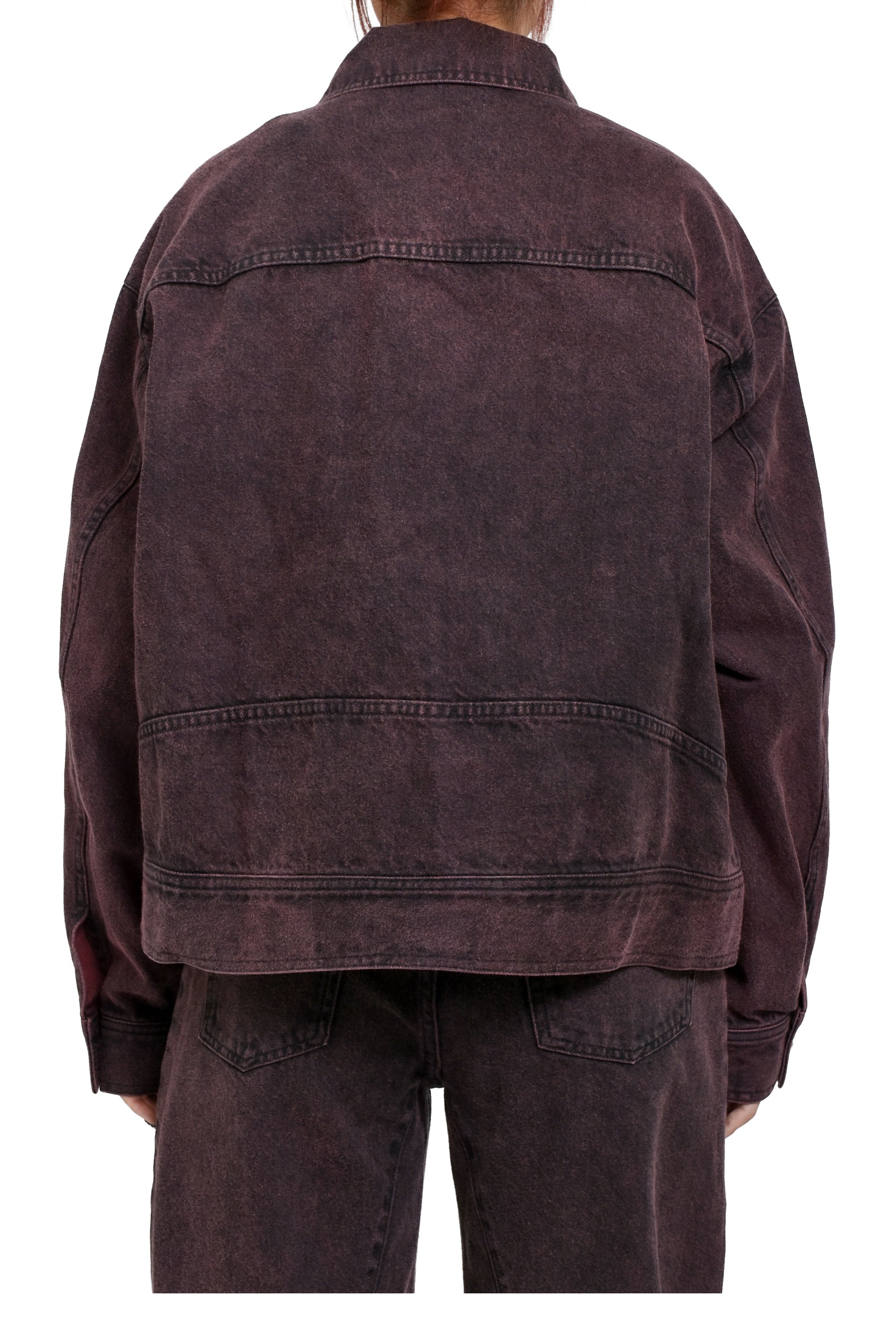 DENIM BLOUSON / PNK