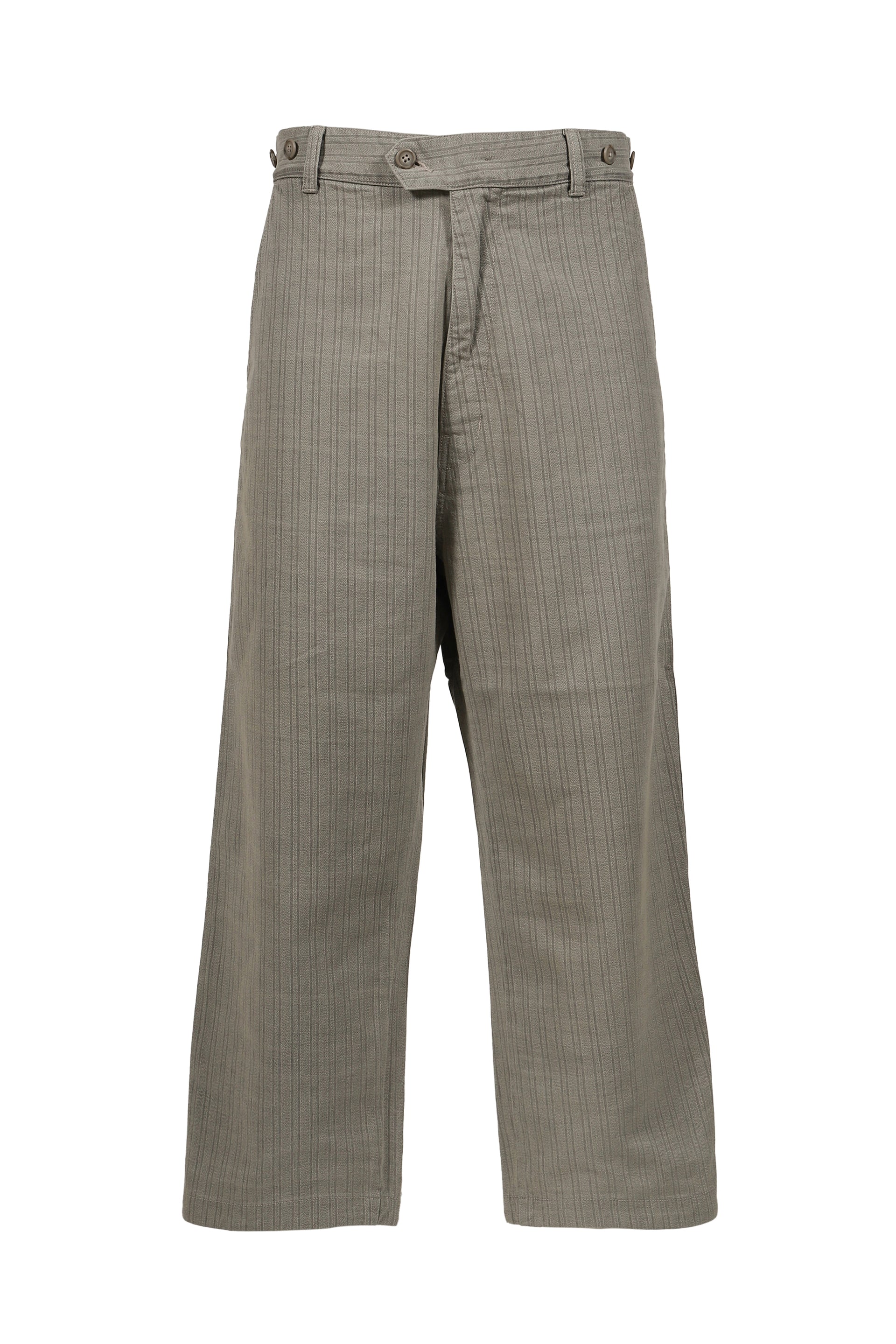 FADED STRIPE FATTY PANTS / GRY