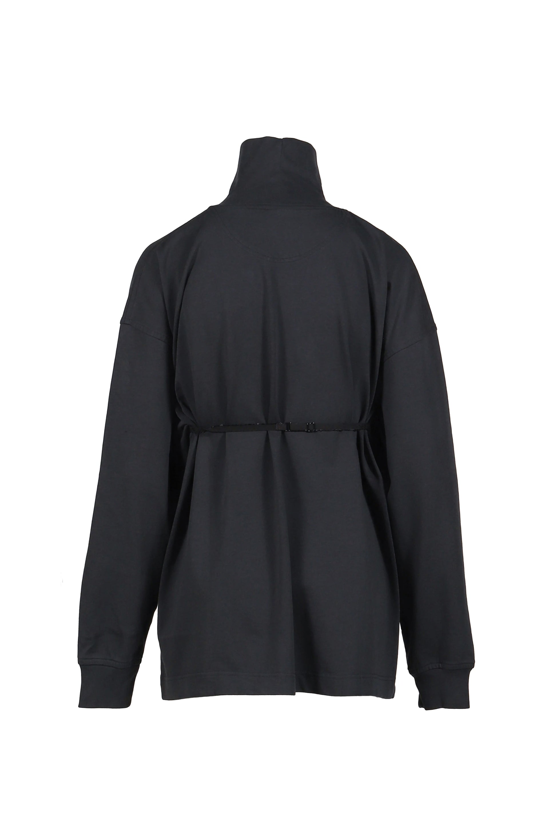 BALCONETTE BRA TURTLENECK T SHIRT KNIT / BLK