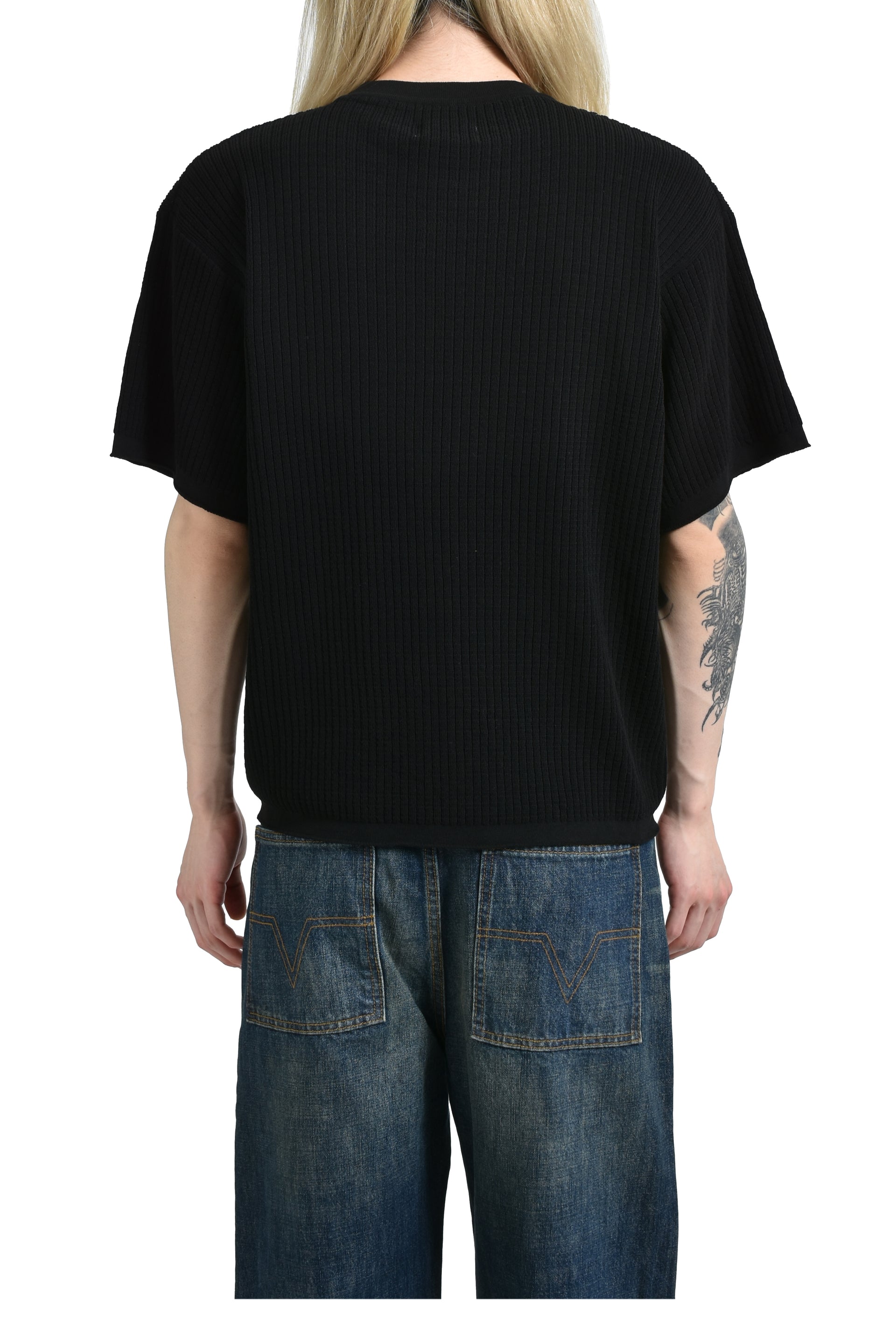 Magliano WAFFLE TEE / BLK