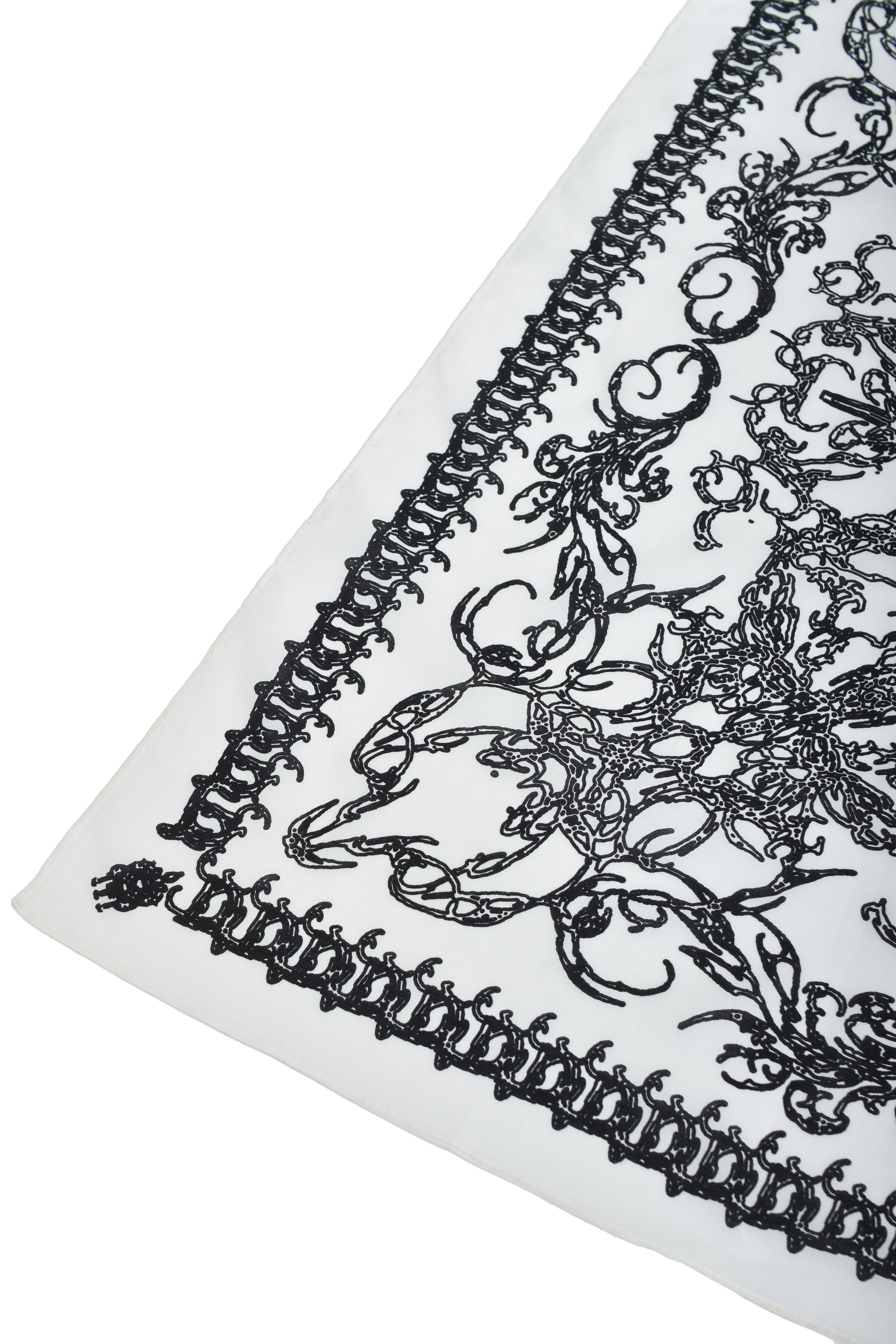 DAMAGED SANCTUARY BIG VANDANA / WHT/BLK