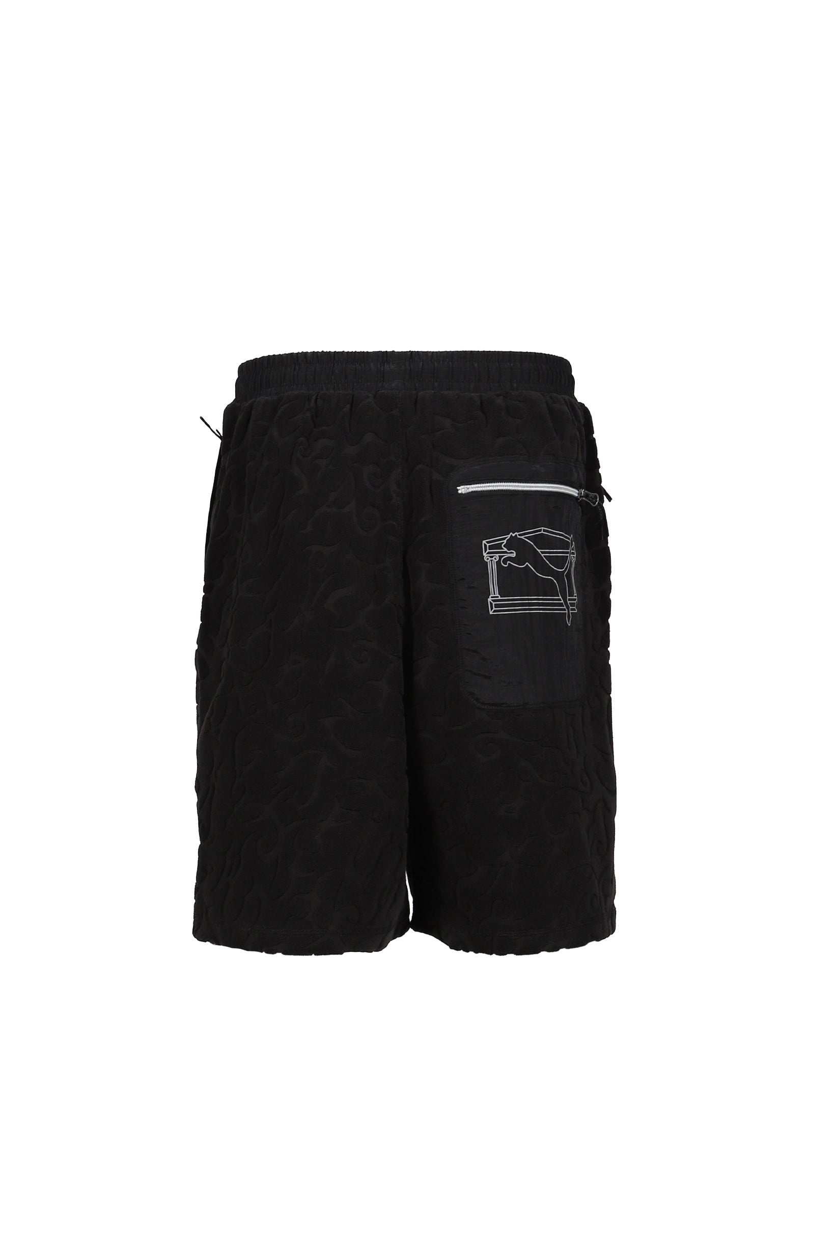 PUMA × ARIES PUMA X ARIES TOWELING SHORTS / PUMA BLK