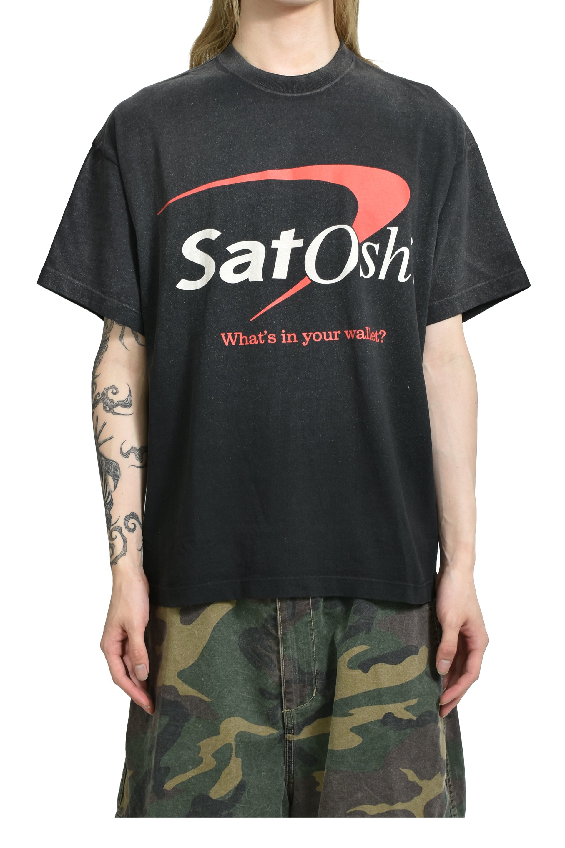 BANK OF SATOSHI TEE / BLK