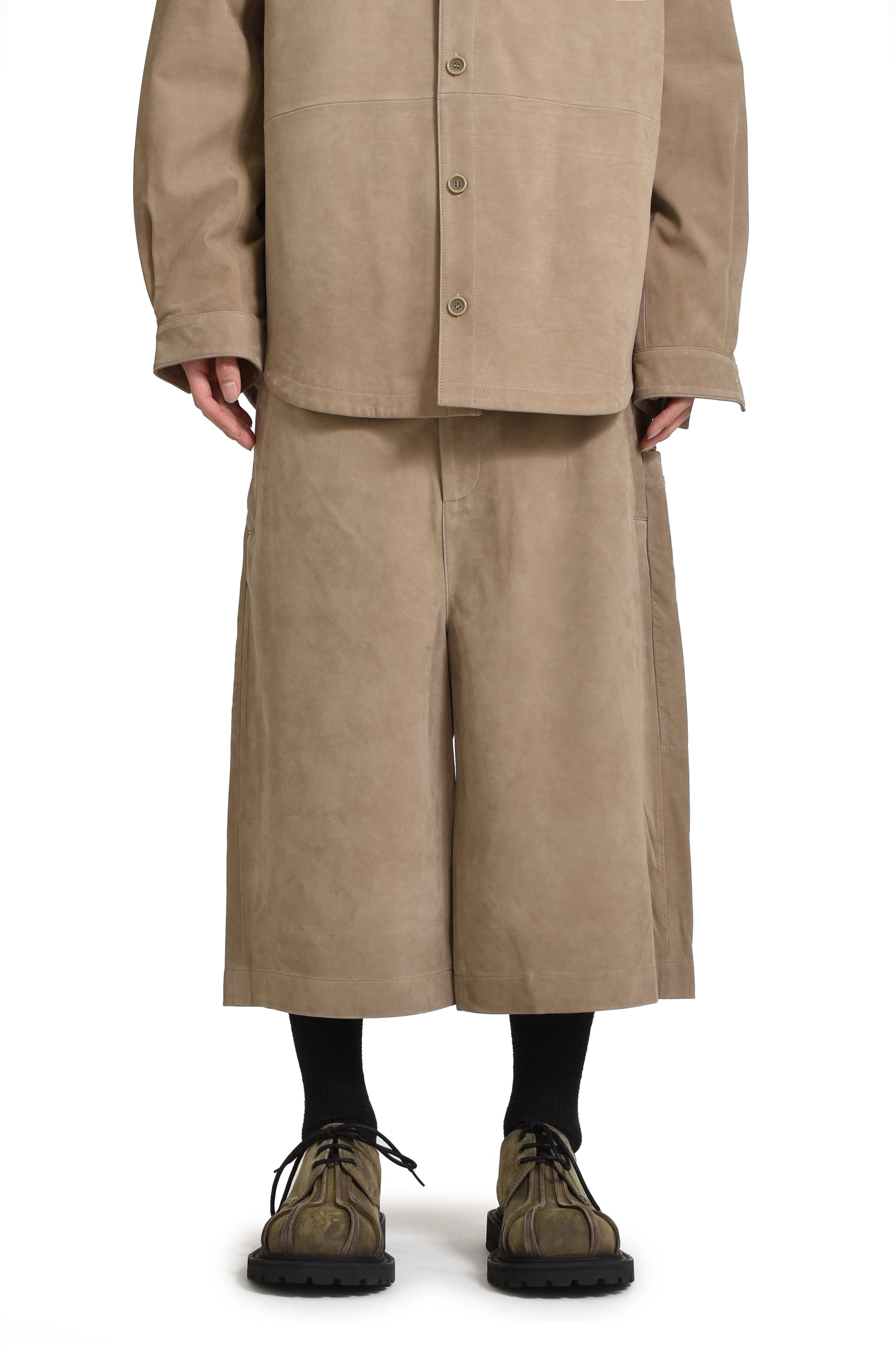 entire studios AREA SHORT STABLE SUEDE / STABLE SUEDE