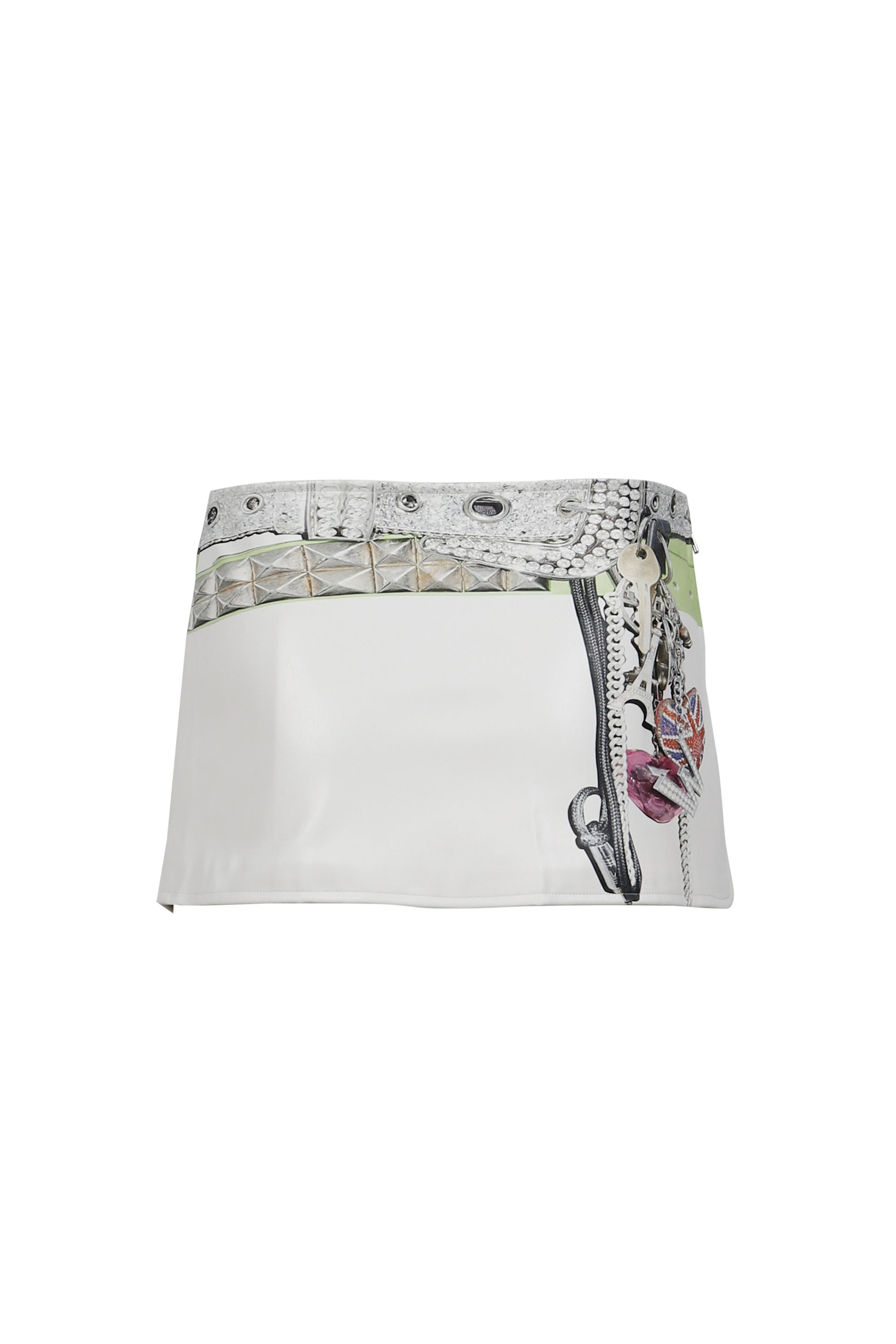 KEYS SKIRT / WHT
