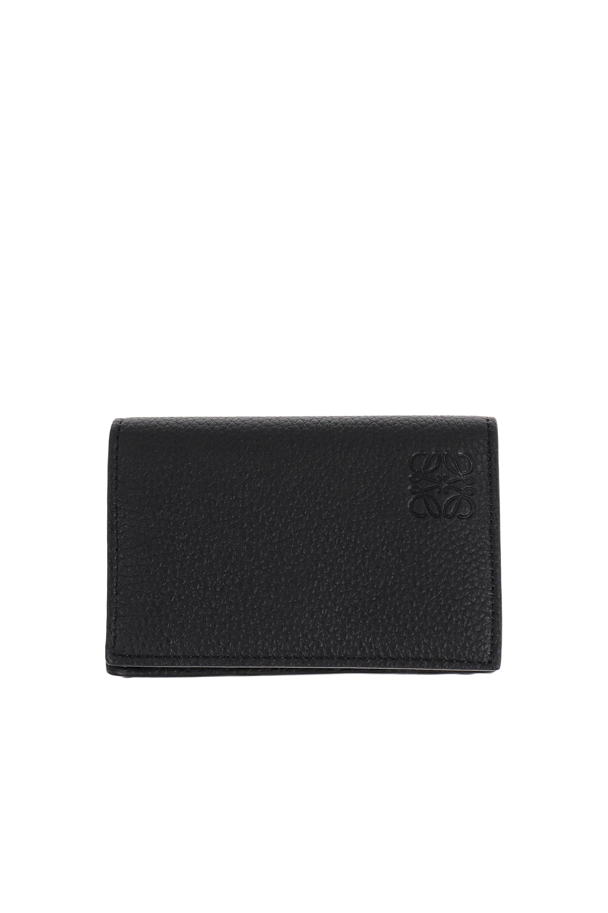 LOEWE ロエベ FW26 ESSENTIAL BUSINESS CARDHOLDER / BLK - NUBIAN