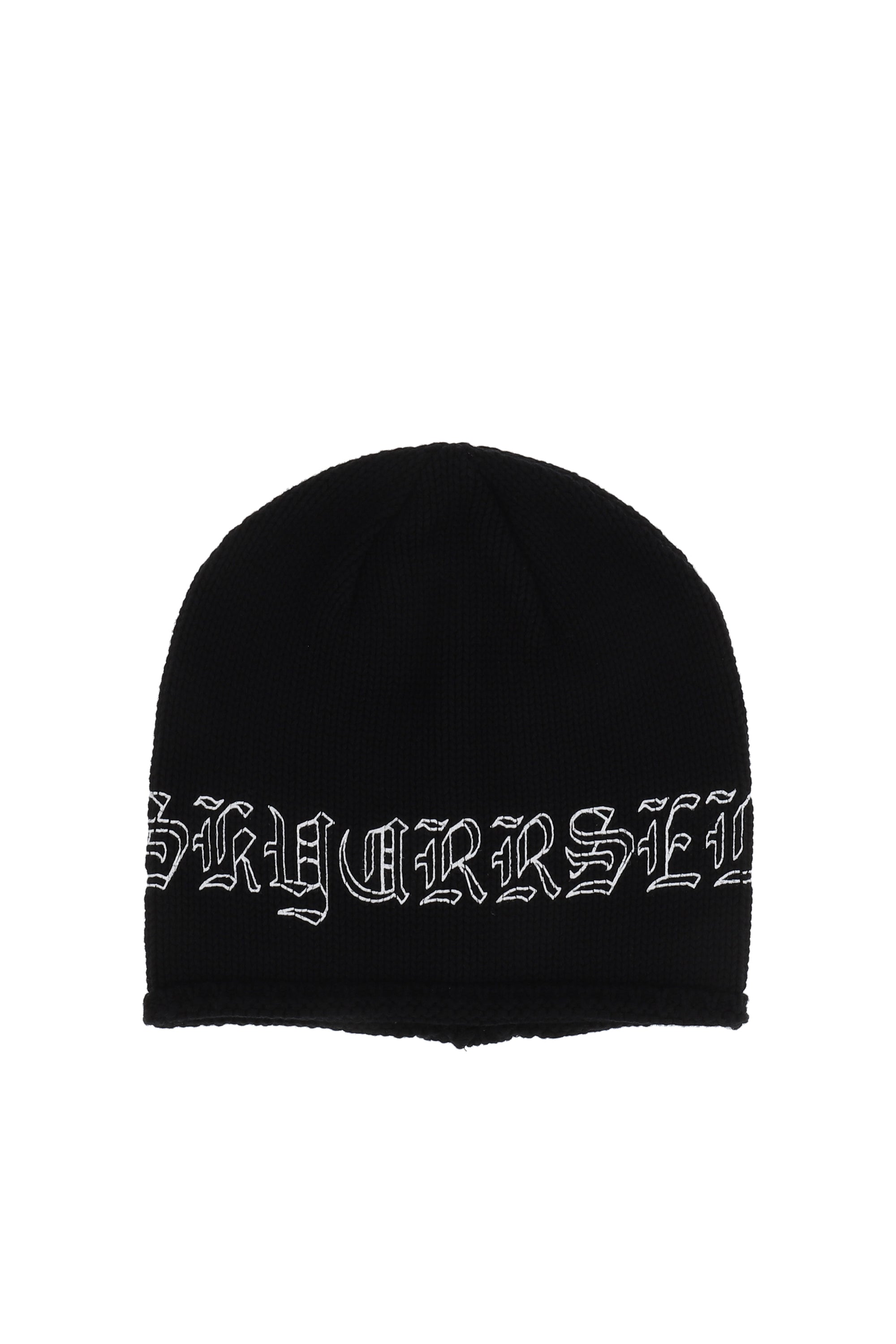 ASKYURSELF アスクユアセルフ FW25 OE TEAM BEANIE / BLK/ECRU