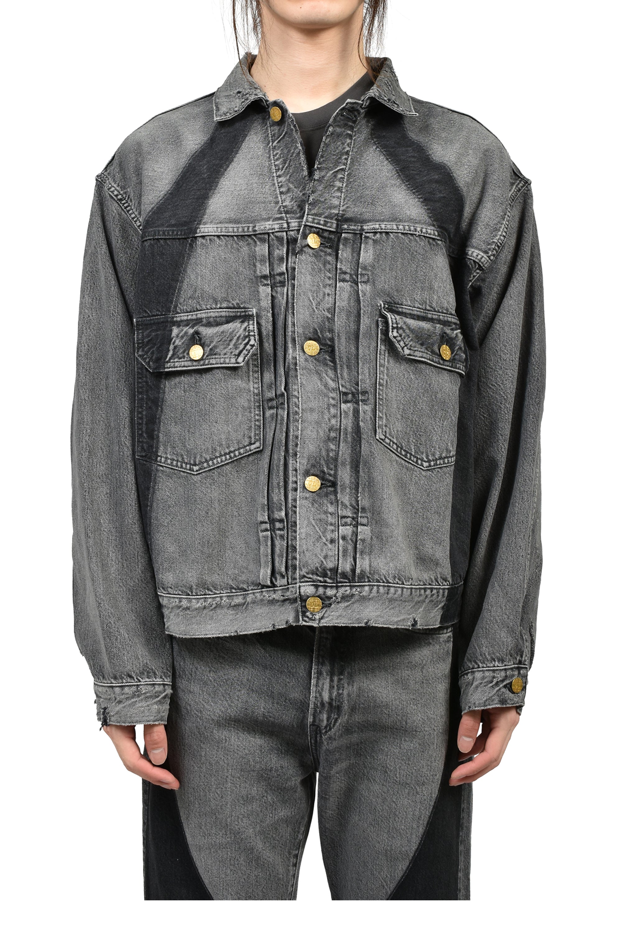 DEAR BORO ディアボロ SS26 1985 DENIM JACKET / BLK - NUBIAN ヌビアン