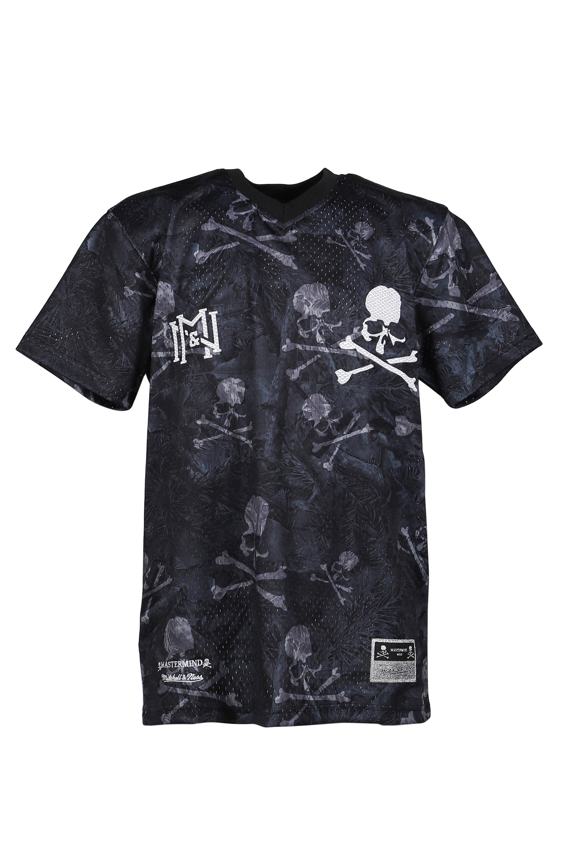 JY16963-CLBBLCK/MASTERMINDXM&N PRINT BP MESH / BLK
