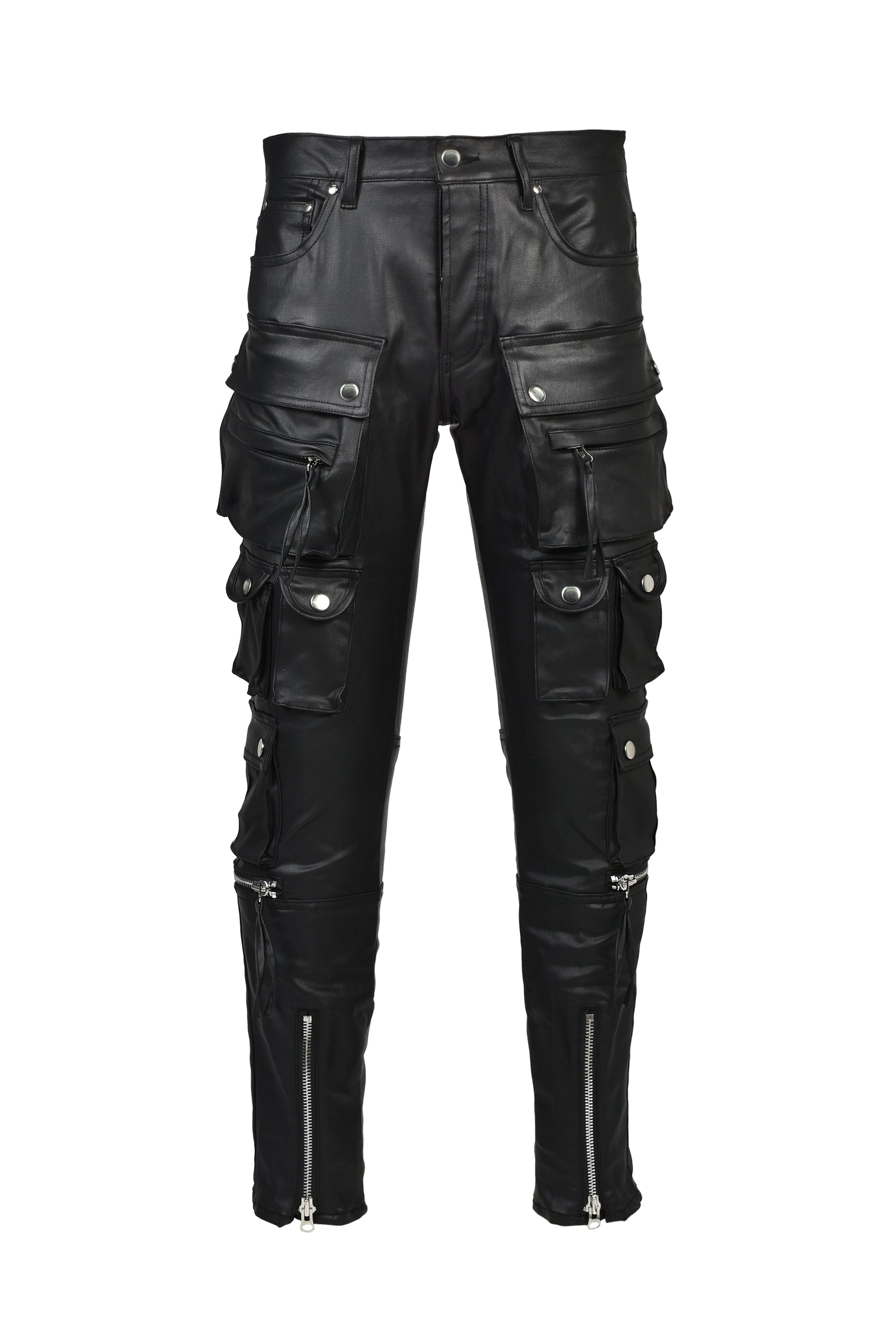 BREATH ブレス FW26 COATING SLIM CARGO PANTS / BLK - NUBIAN ヌビアン