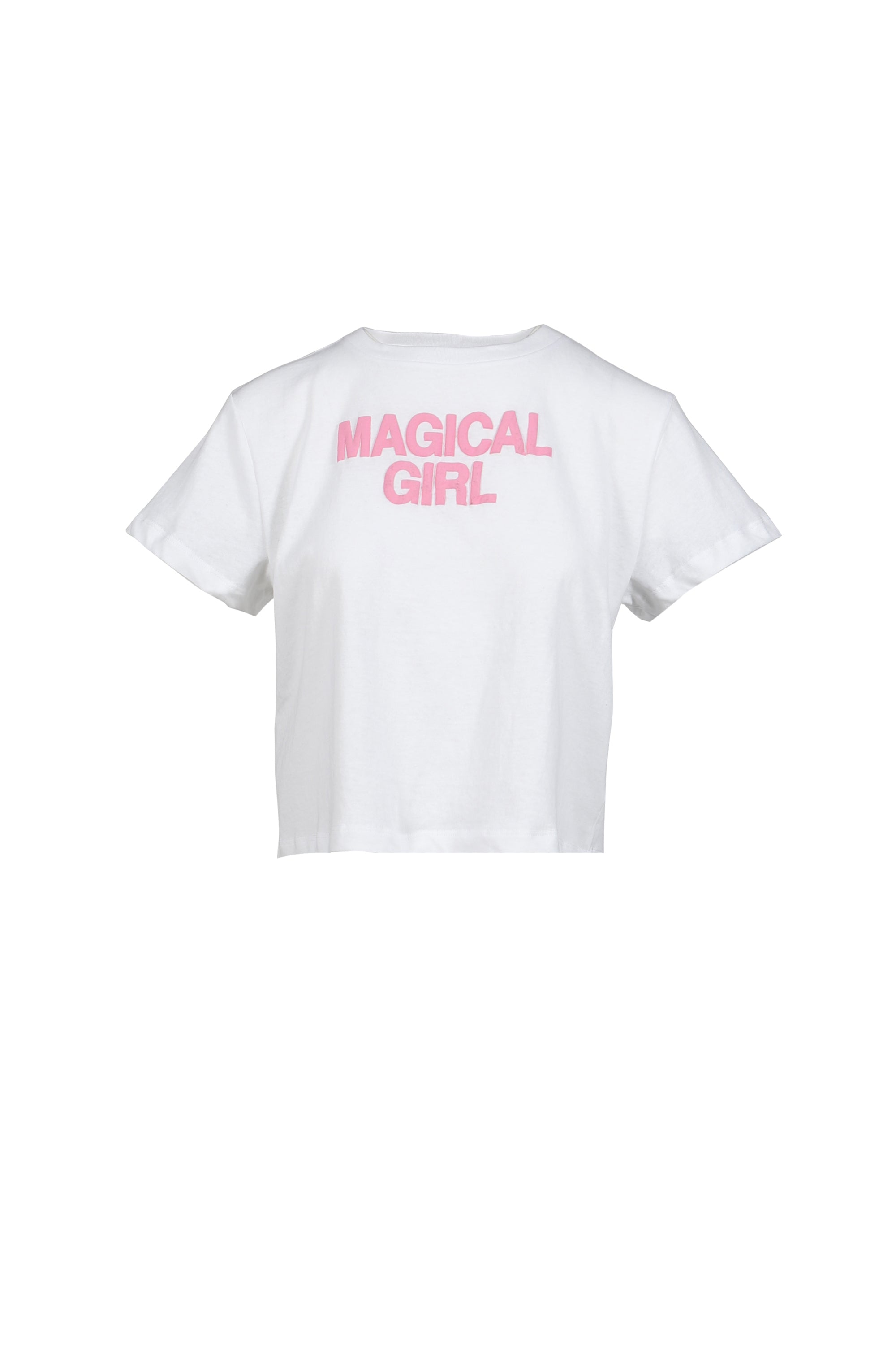 ASHLEY WILLIAMS アシュリー ウィリアムス SS26 WHITE CROPPED T-SHIRT ASHLEY WILLIAMS アシュリー ウィリアムス SS26 WHITE CROPPED T-SHIRT