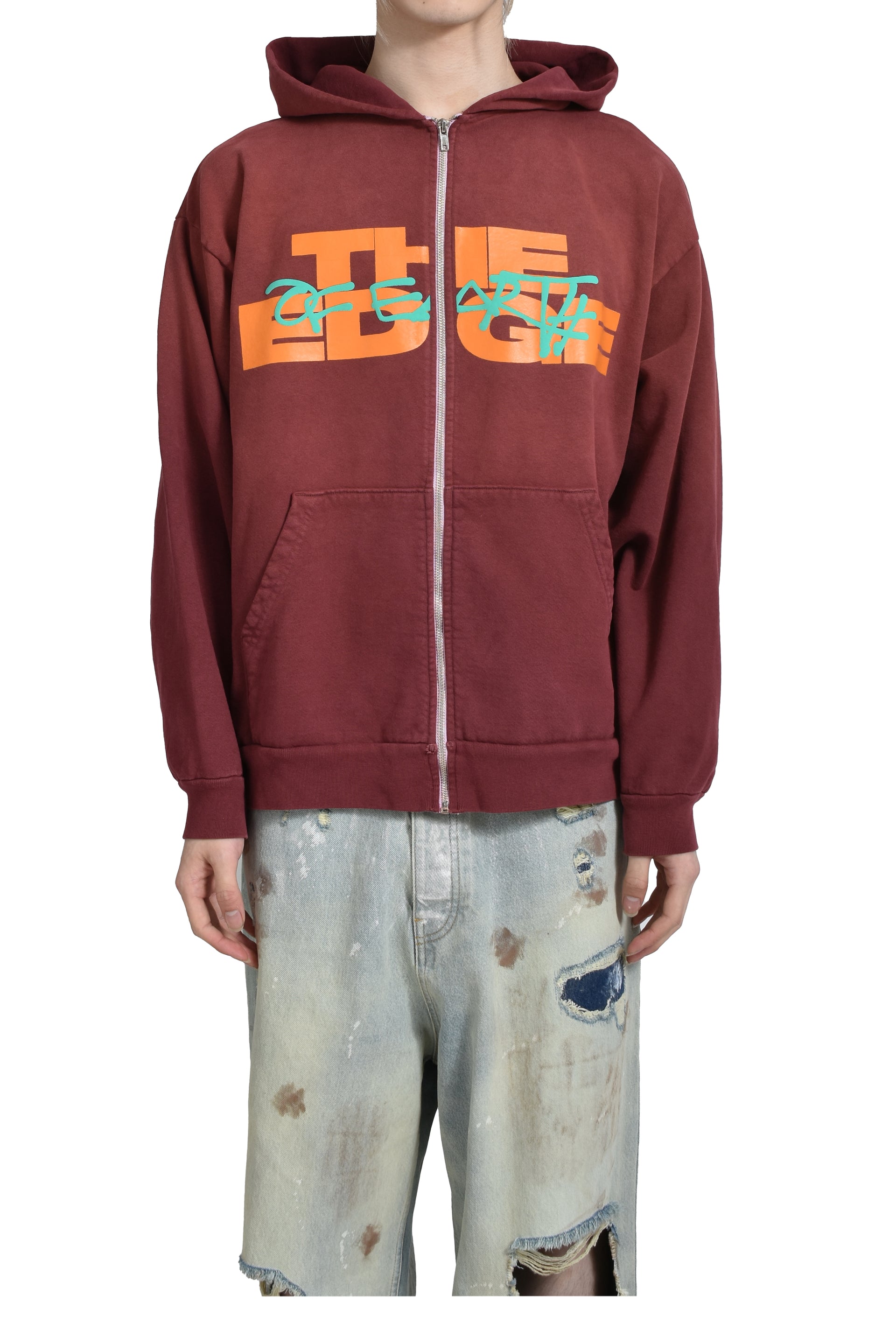 The Edge of Earth™ ZIP HOODIE / BUR