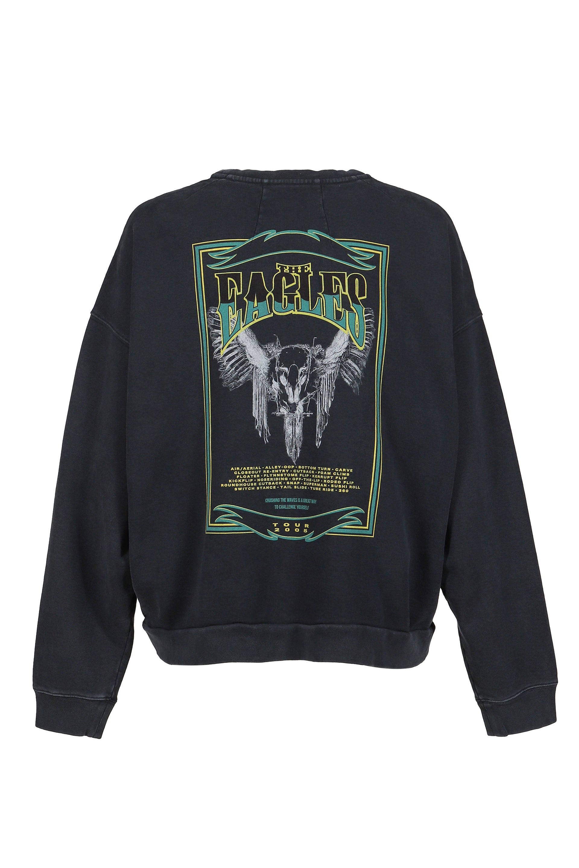 EAGLES CREWNECK / BLK