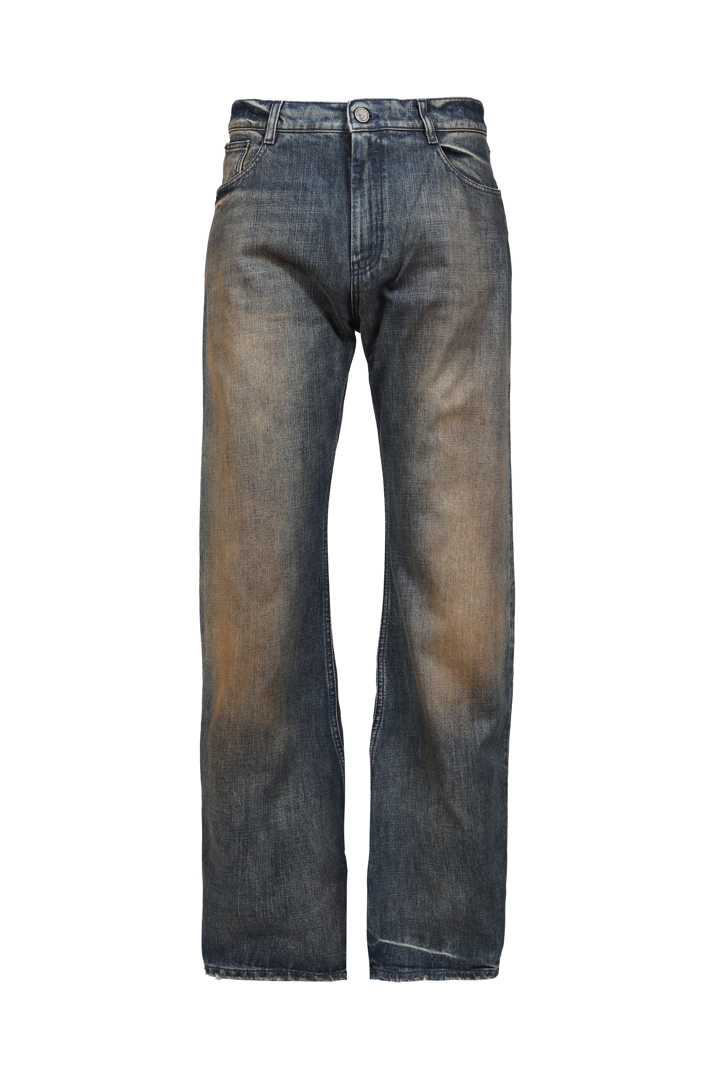 VETEMENTS ヴェトモン FW26 O-LEG JEANS / DIRTY BLU - NUBIAN ヌビアン