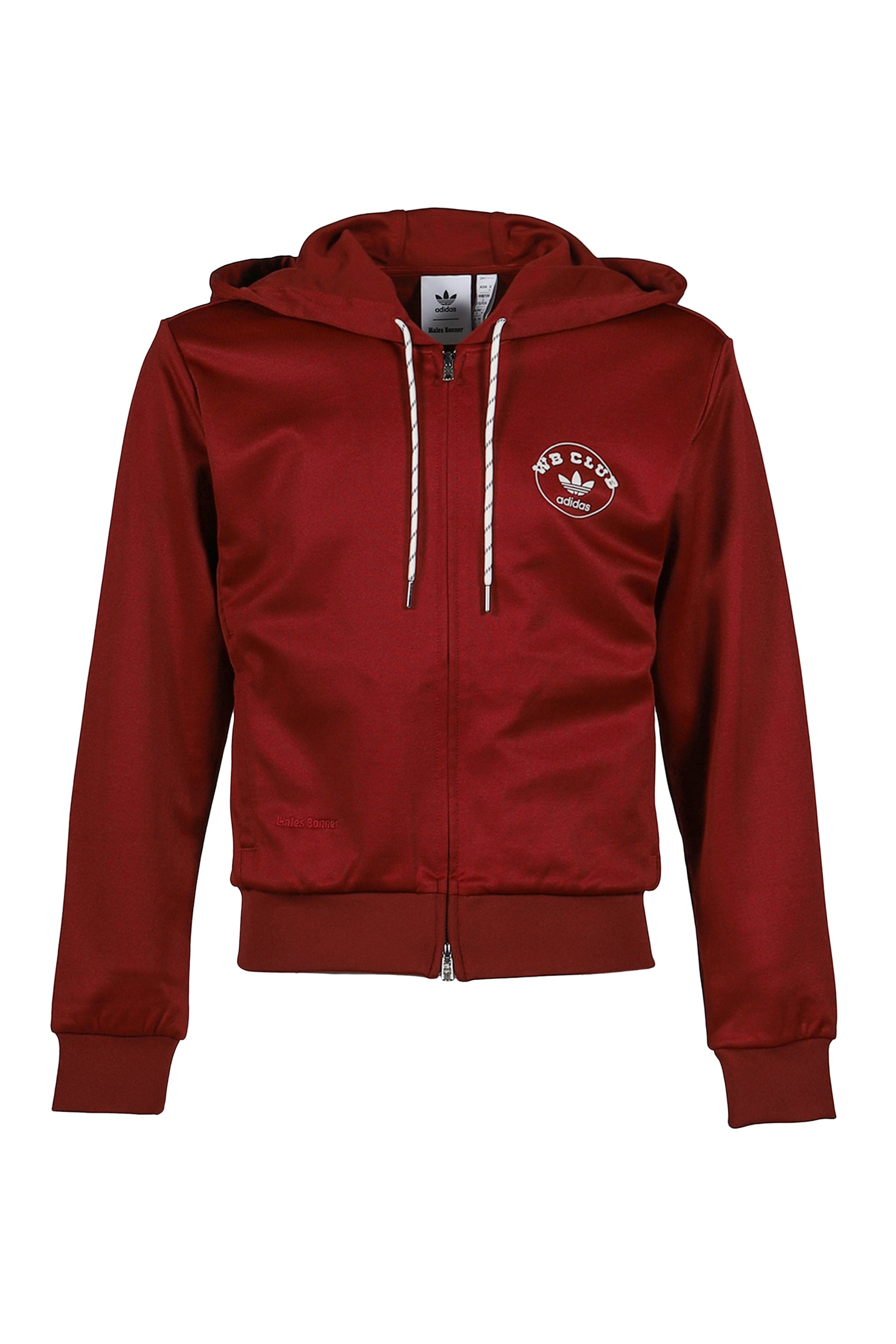 ADIDAS ORIGINALS BY WALES BONNER WB TRACK HOODIE / COLLEGE BUR