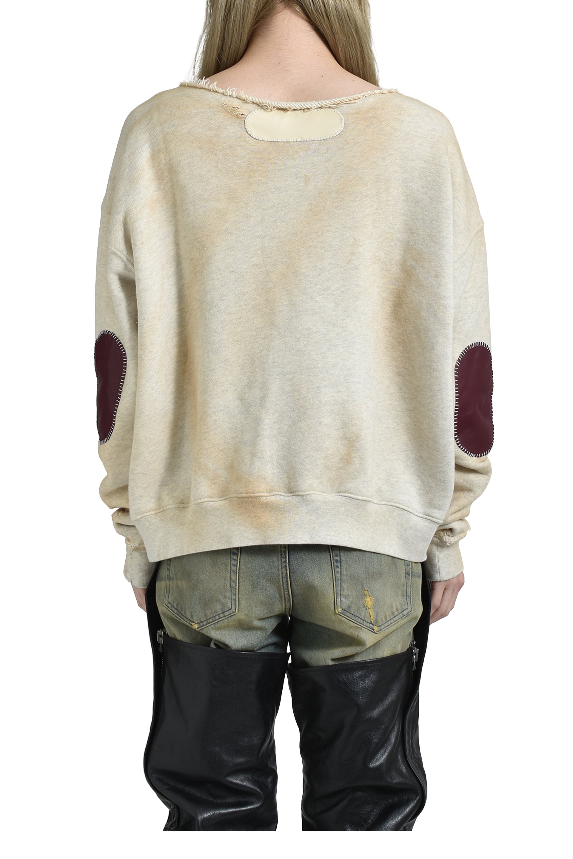 Marking Distance COLLEGIATE SWEATER / DIRT GRY