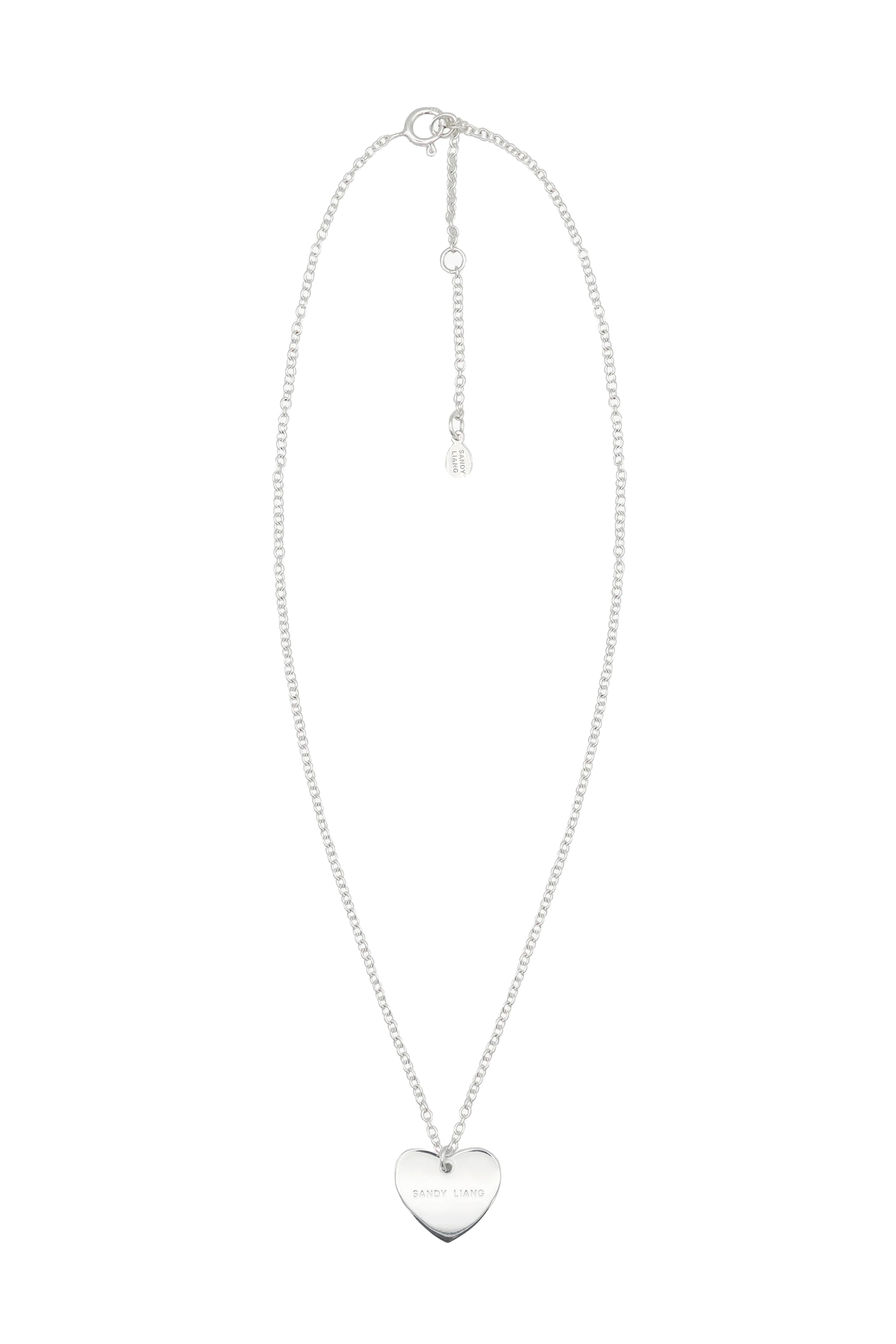 SANDY LIANG サンディ リアン SS26 STERLING SILVER HEART TAG / SIL