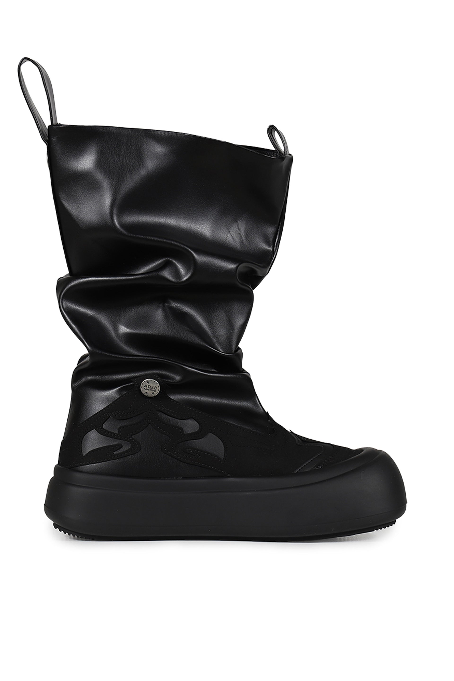 YUME YUME × Andersson Bell FISHERMAN BOOT LOW / BLK