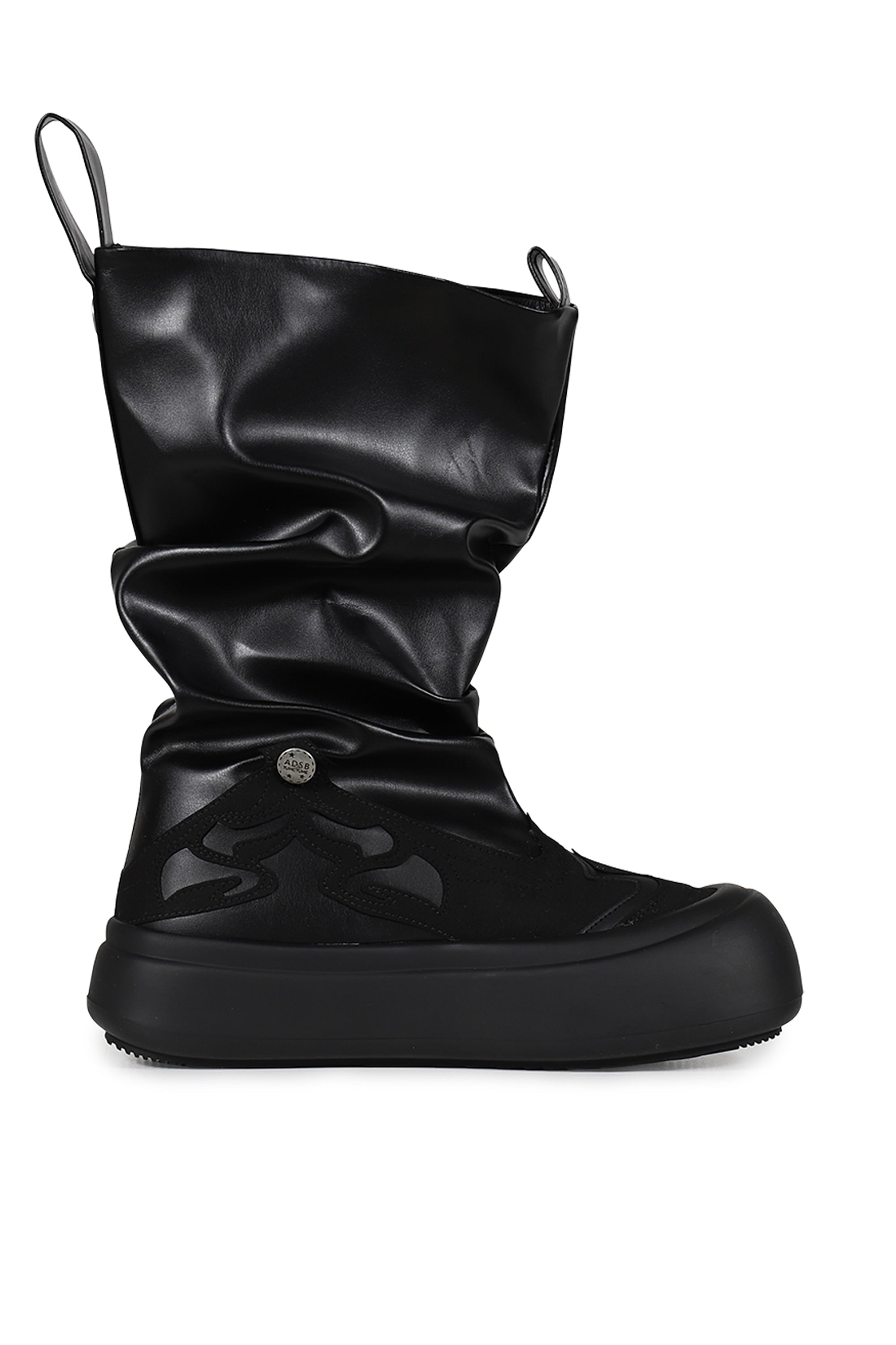 YUME YUME × Andersson Bell FISHERMAN BOOT LOW / BLK