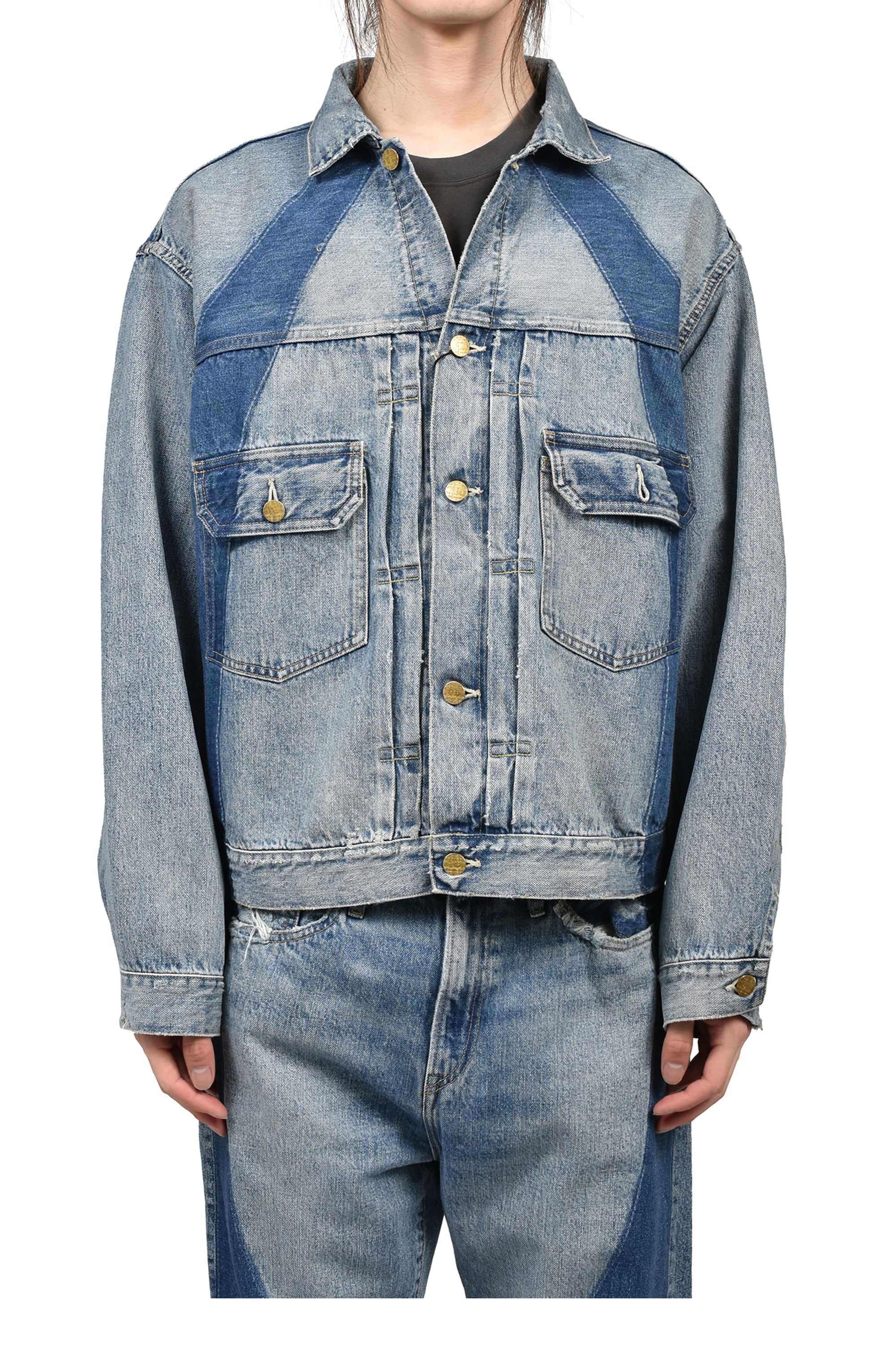 DEAR BORO SS26 1985 DENIM JACKET / BLU - NUBIAN