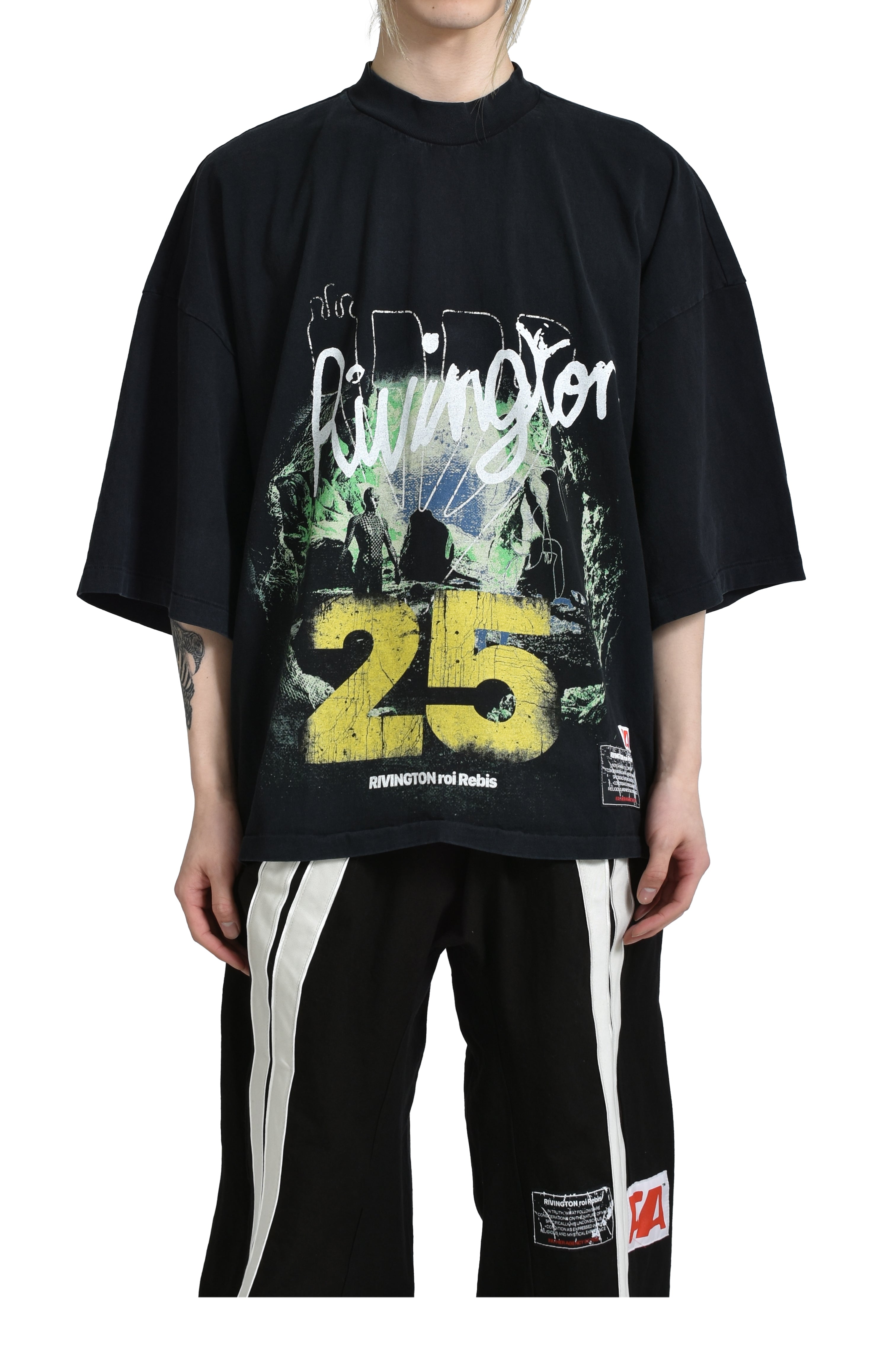RRR123 INNER CHAMBER TEE / BLACK tシャツ