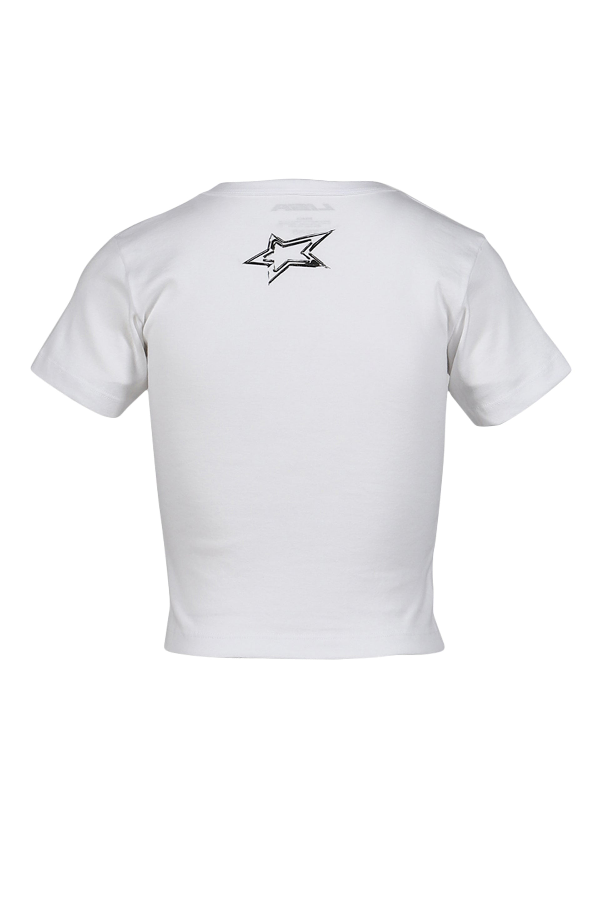 SUNNI CROP T-SHIRTS / WHT